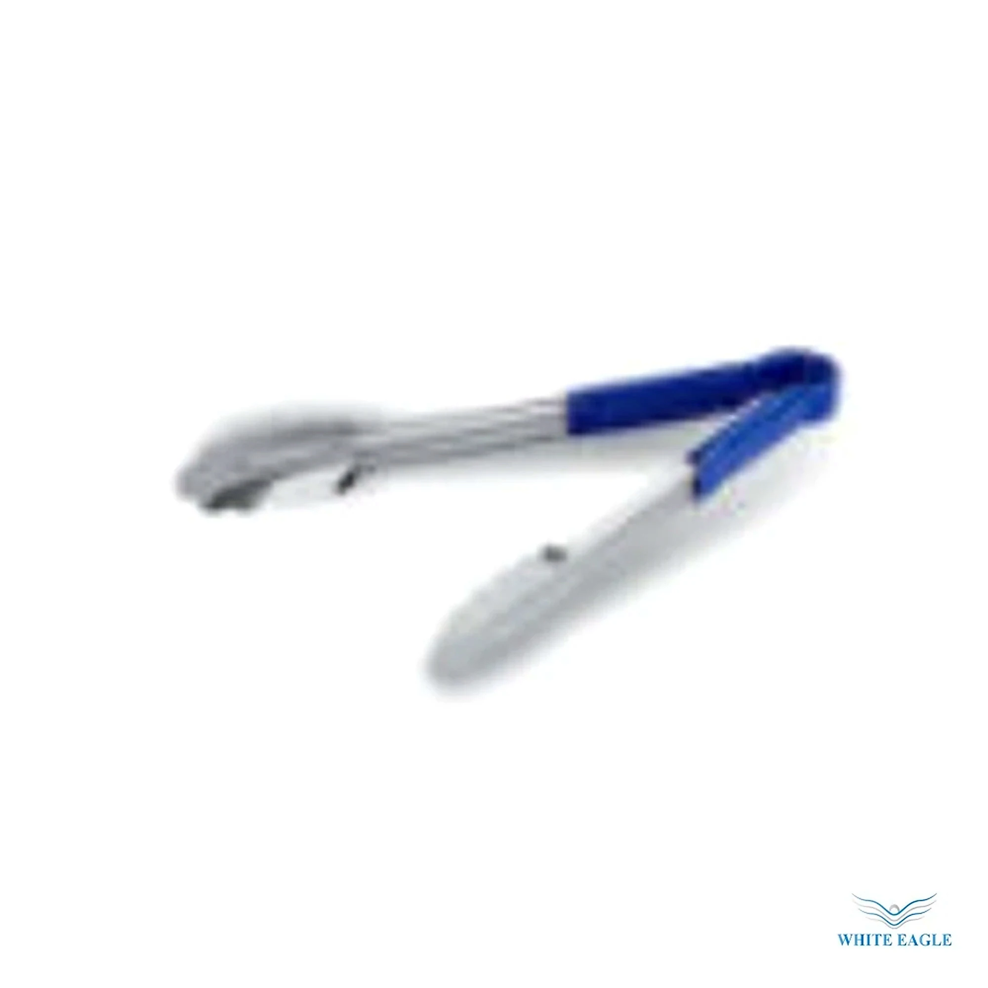 Stainless Steel Utility Tong Blue Handle 30cm - Tongs from White Eagle Trading Doha Qatar - ادوات مطاعم وفنادق وايت ايجل في قطر