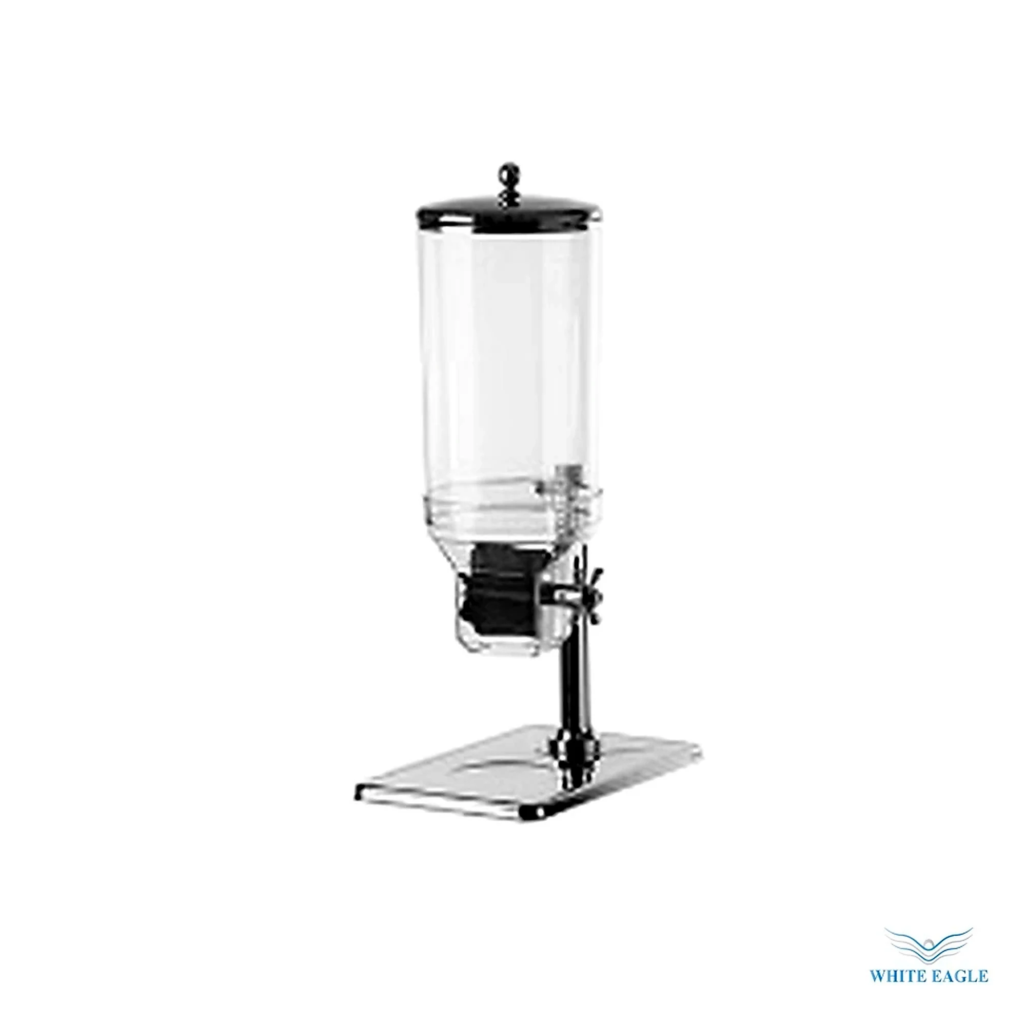 Cereal Dispencer Full Stainless Steel Material,360 x 230 x 630mm (7.5Ltr capacity) - Buffet Beverage & Cereal Dispensers from White Eagle Trading Doha Qatar - ادوات مطاعم وفنادق وايت ايجل في قطر
