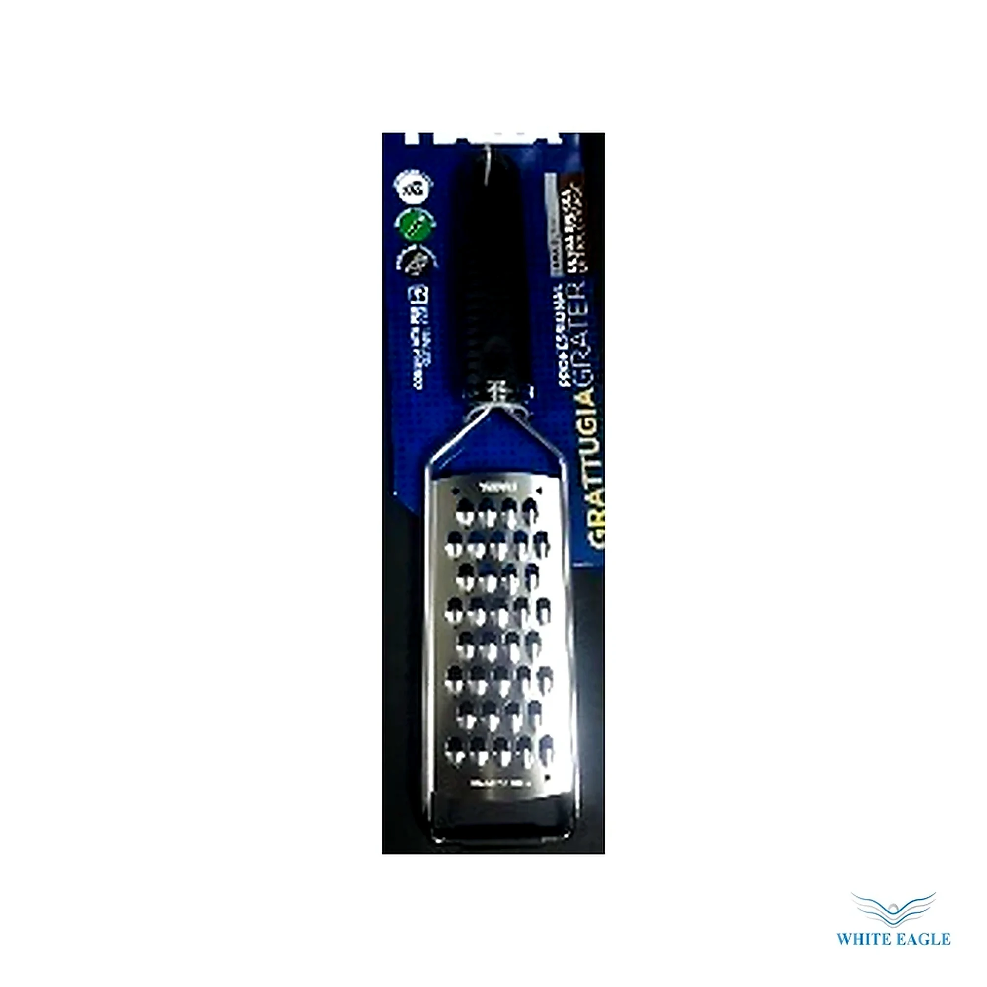 Stainless Steel Grater Non Slip Handle 31.5 cm ULTRA COARSE BLADE 6.5 X 13.5 cm - Knife Sharpeners & Accessories from White Eagle Trading Doha Qatar - ادوات مطاعم وفنادق وايت ايجل في قطر