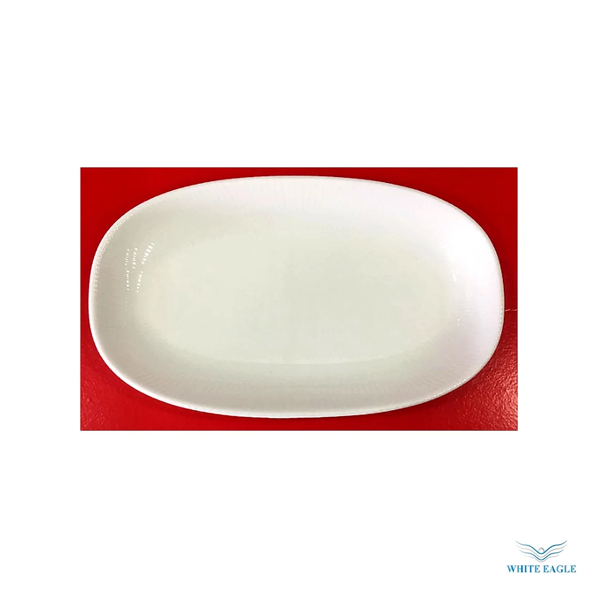 Cosmos Black Gourmet Oval Plate - Plates from White Eagle Trading Doha Qatar - ادوات مطاعم وفنادق وايت ايجل في قطر