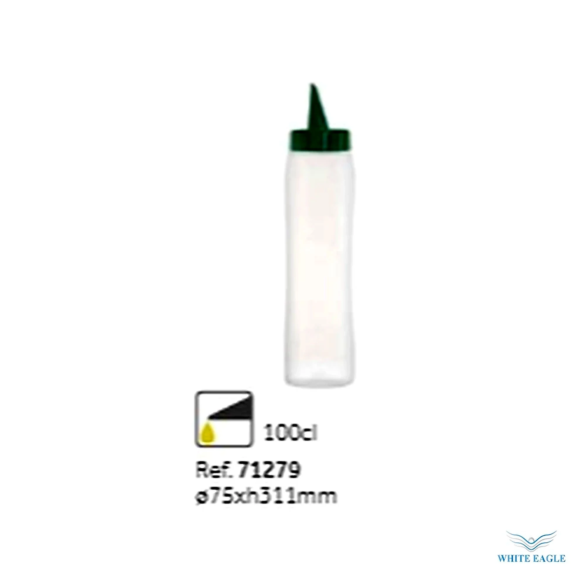 Oil Dispenser 100 cl - Bottles & Squeeze Dispensers from White Eagle Trading Doha Qatar - ادوات مطاعم وفنادق وايت ايجل في قطر