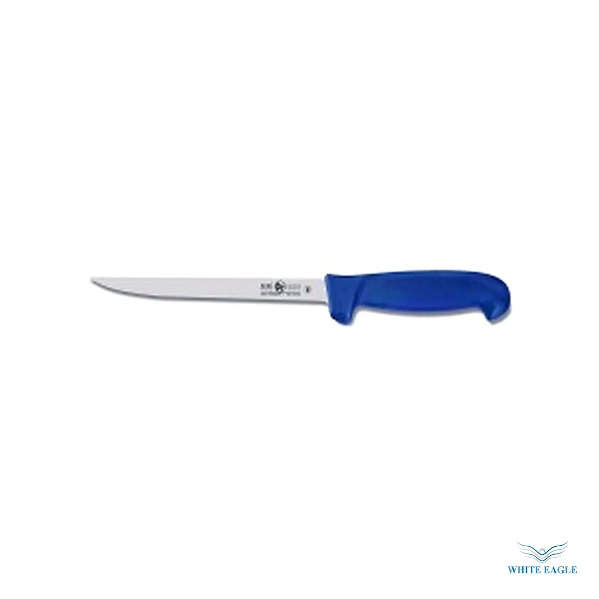 FISH FILLETING KNIFE 18 CM BLUE HANDLE - Boning, Butcher & Carving Knives from White Eagle Trading Doha Qatar - ادوات مطاعم وفنادق وايت ايجل في قطر