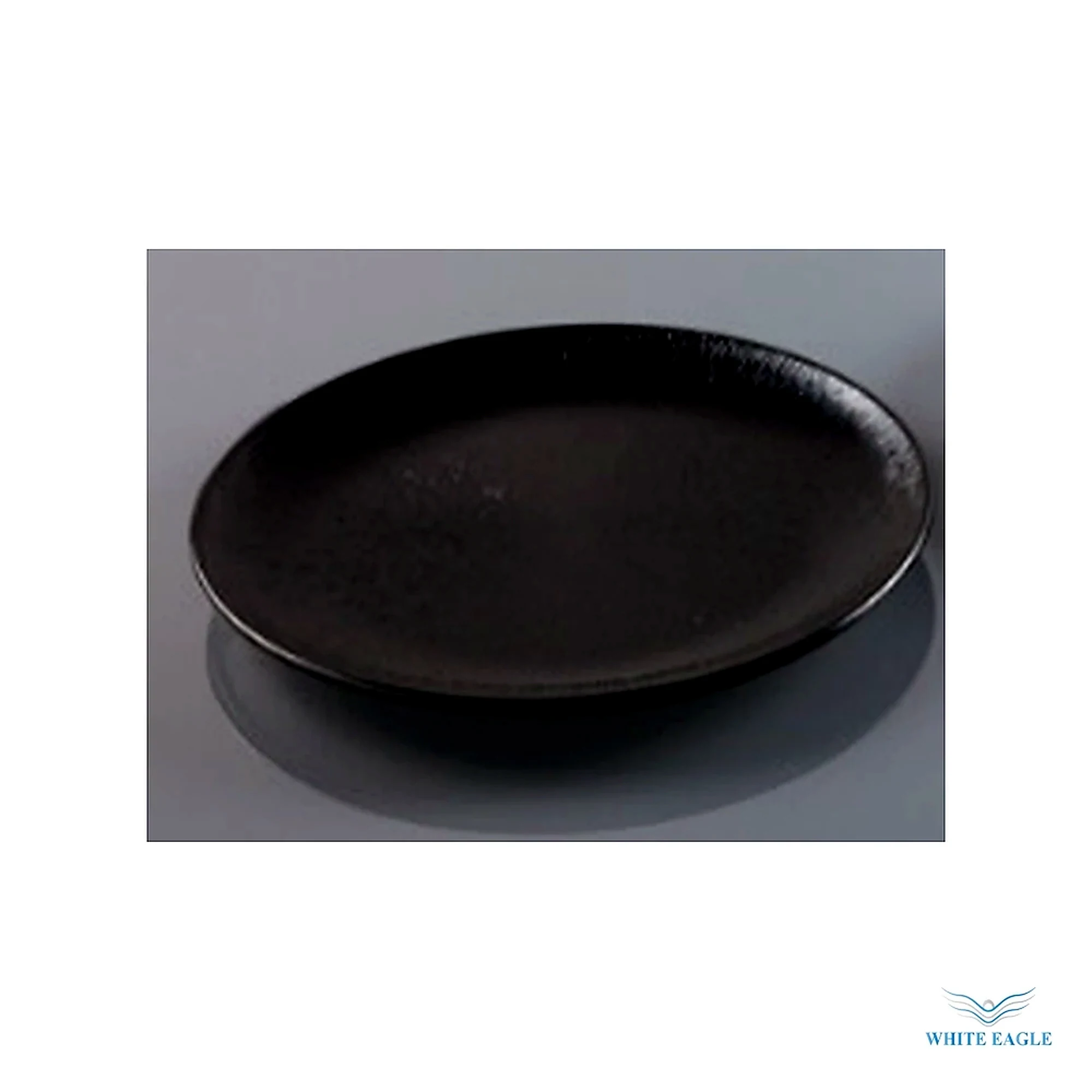 MINA PLATTER WITH RAIN EFFECT DIA 45 CM - Porcelain & Melamine Platters from White Eagle Trading Doha Qatar - ادوات مطاعم وفنادق وايت ايجل في قطر