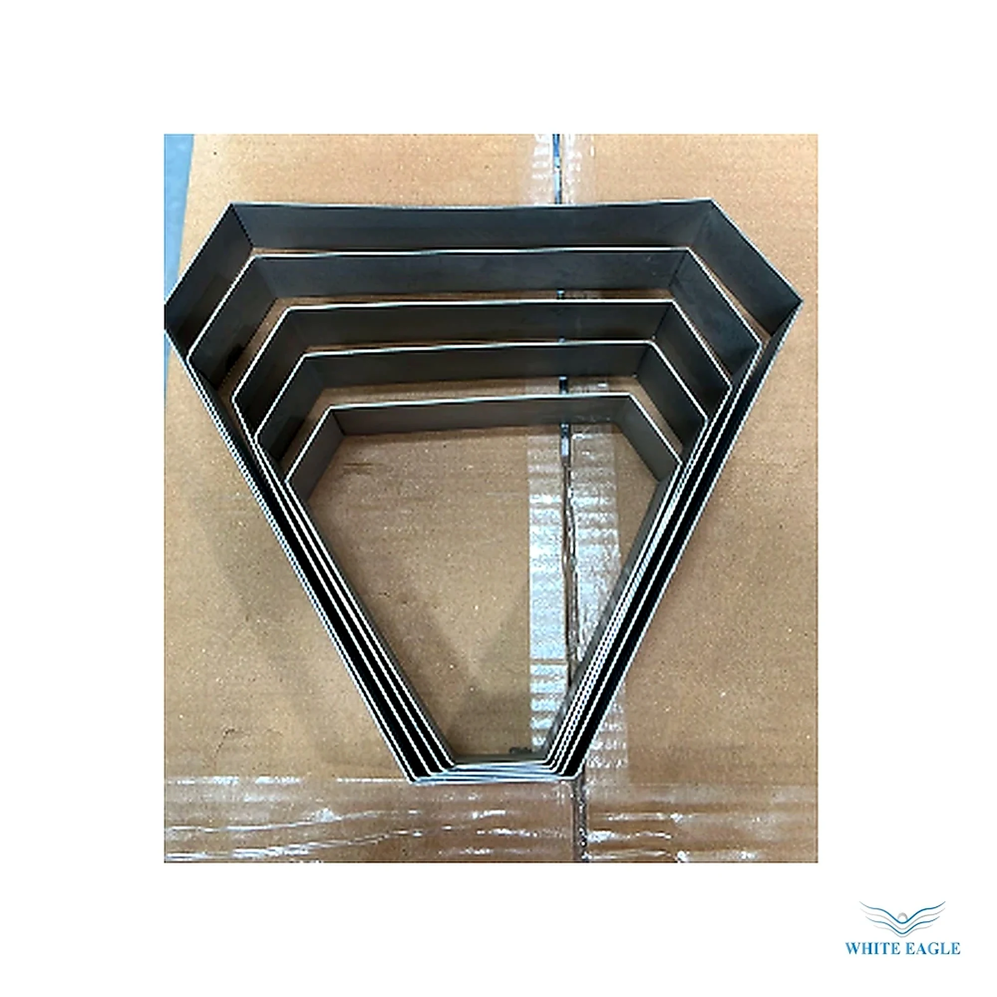 StAinless Steel Cutter Diamond Shape - Pastry Cutters & Molds from White Eagle Trading Doha Qatar - ادوات مطاعم وفنادق وايت ايجل في قطر