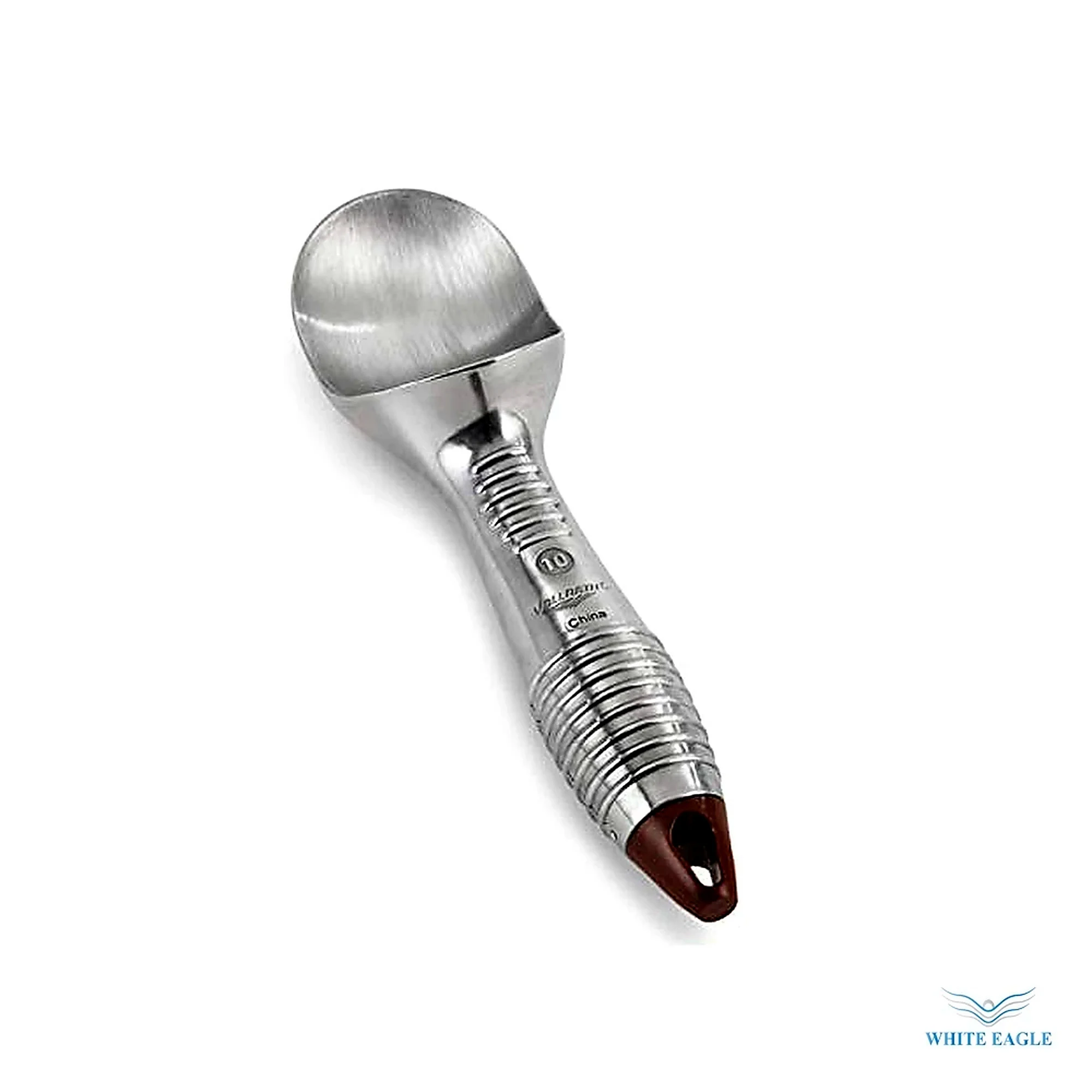 Ice Cream Scoop #10 BOL- 5.2cm L- 19.5cm Mlts- 88.7 - 4oz Color Brown - Measuring Jugs, Scoops & Funnels from White Eagle Trading Doha Qatar - ادوات مطاعم وفنادق وايت ايجل في قطر