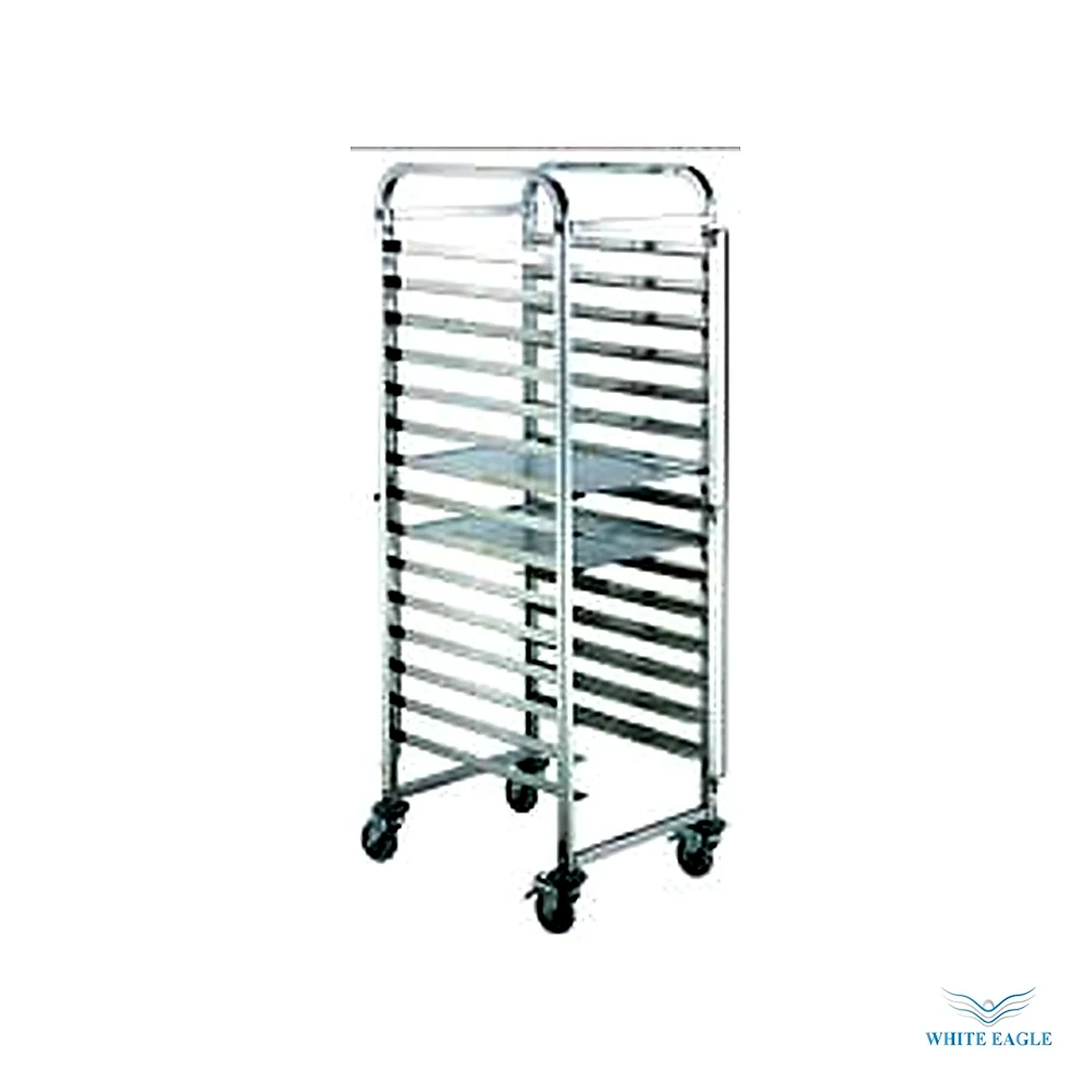 Stainless Steel Bakery Trolley (For 60-40 tray)15 layer - Pastry Cutters & Molds from White Eagle Trading Doha Qatar - ادوات مطاعم وفنادق وايت ايجل في قطر