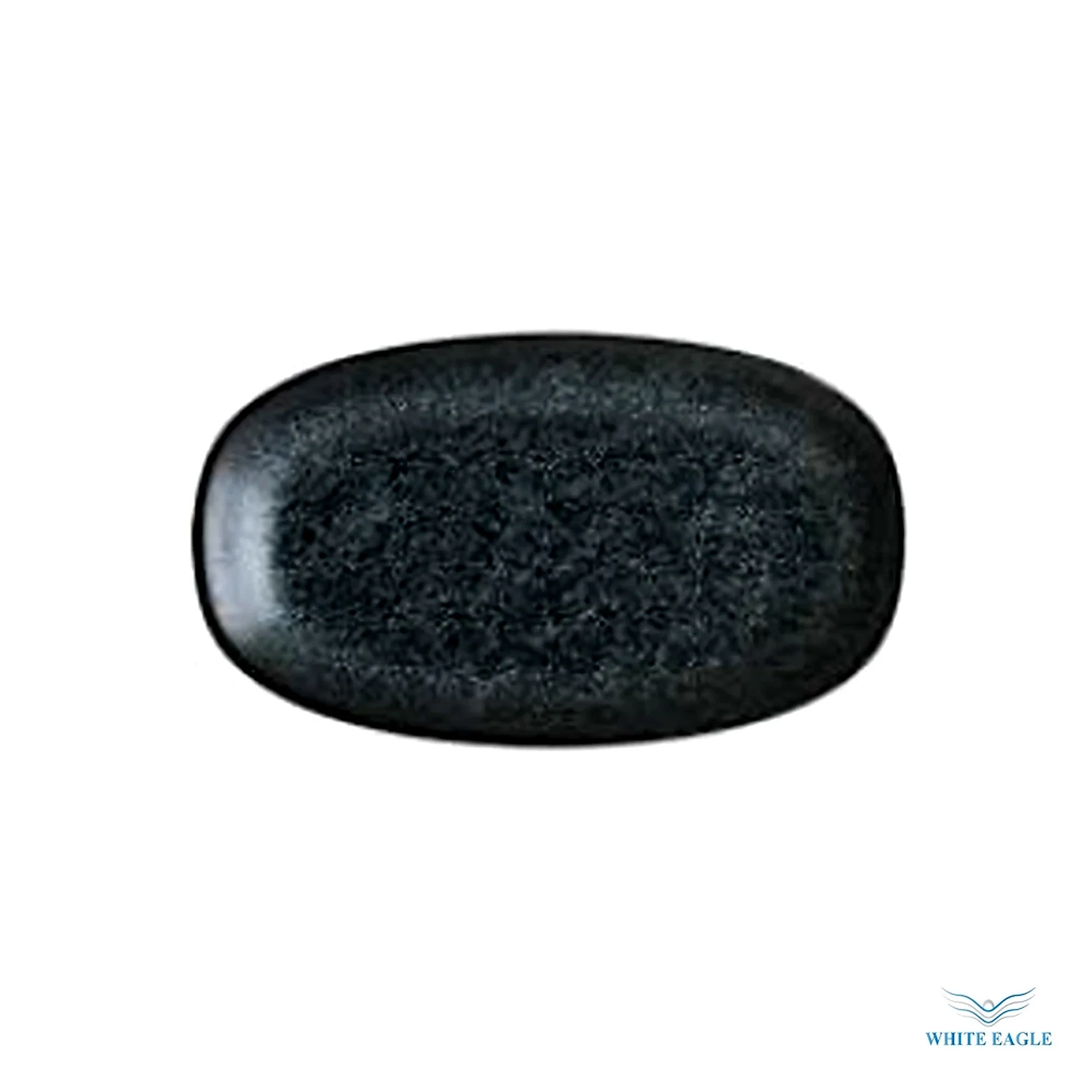 Vesper Matt Gourmet Oval Plate - Plates from White Eagle Trading Doha Qatar - ادوات مطاعم وفنادق وايت ايجل في قطر