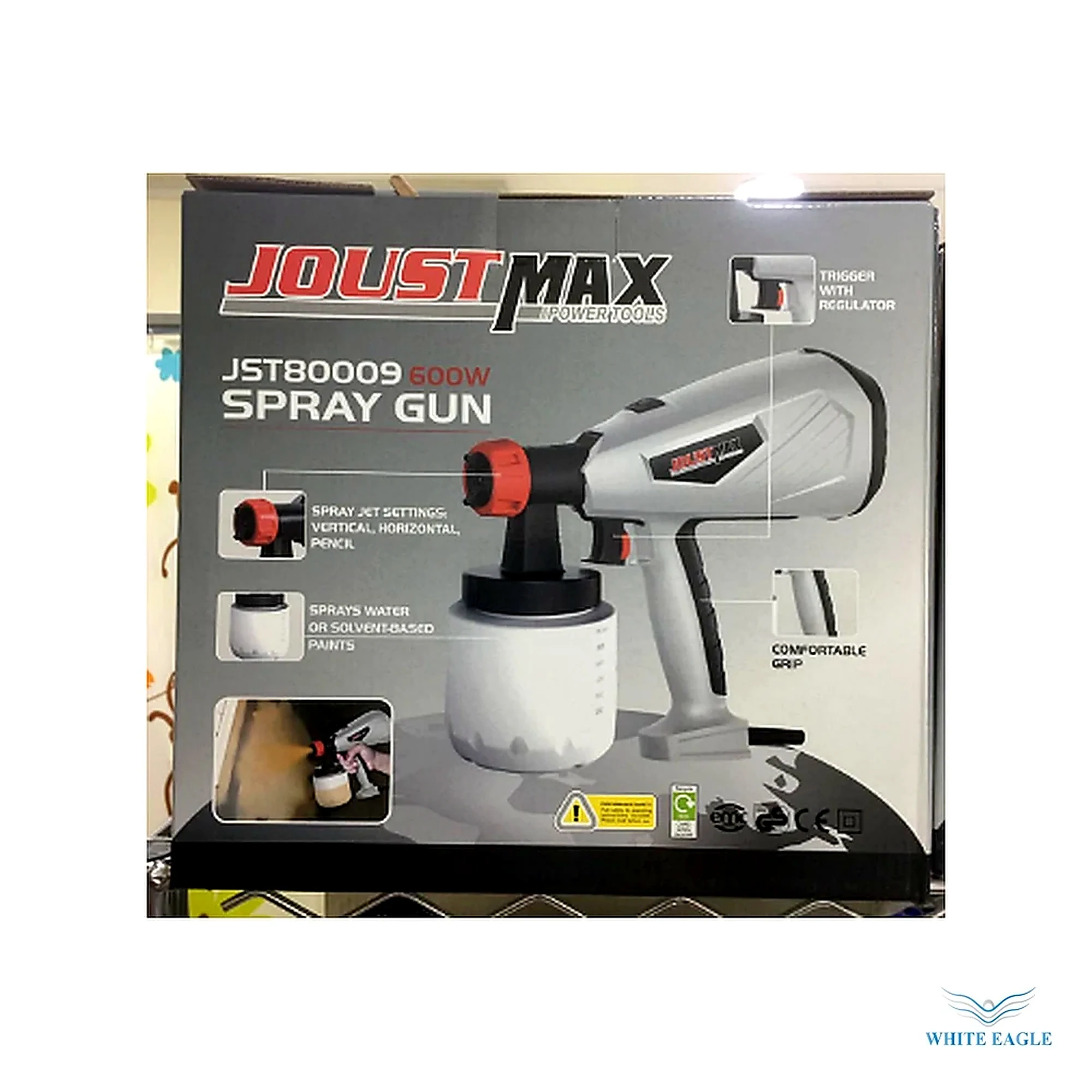 Set Of Chocolate Spray Gun 600W Voltage-2240-240 50hz Container Capacity-800ml Power Cord-2m - Commercial Kitchen Equipment from White Eagle Trading Doha Qatar - ادوات مطاعم وفنادق وايت ايجل في قطر