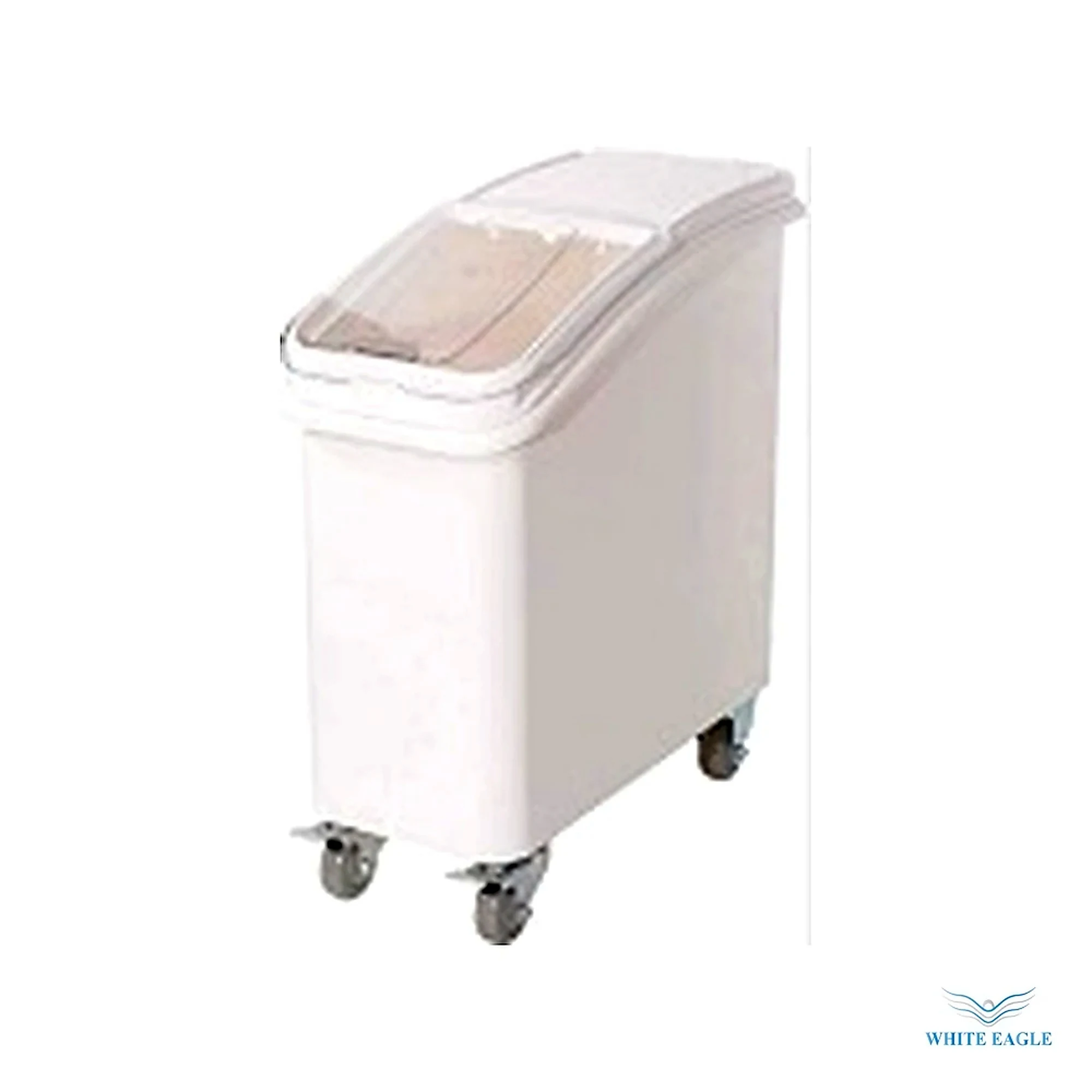 21 Gallon Polypropylene Mobile Ingredient Bin - Ingredient Bins, Drums & Dollies from White Eagle Trading Doha Qatar - ادوات مطاعم وفنادق وايت ايجل في قطر
