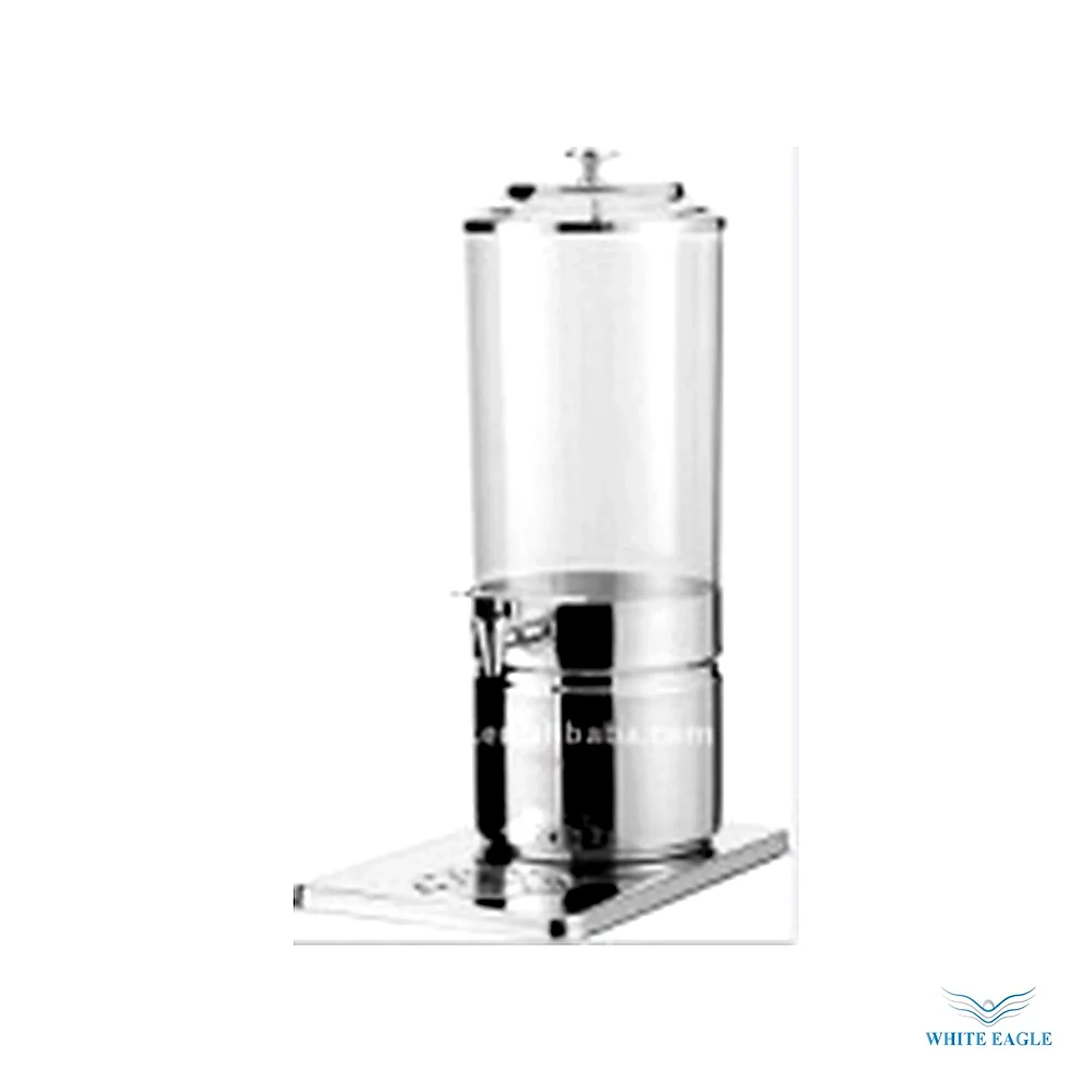 Single juice dispenser with Stainless Steel Legs 7 Liter Capacity 370L x 230W x 600H mm - Buffet Beverage & Cereal Dispensers from White Eagle Trading Doha Qatar - ادوات مطاعم وفنادق وايت ايجل في قطر