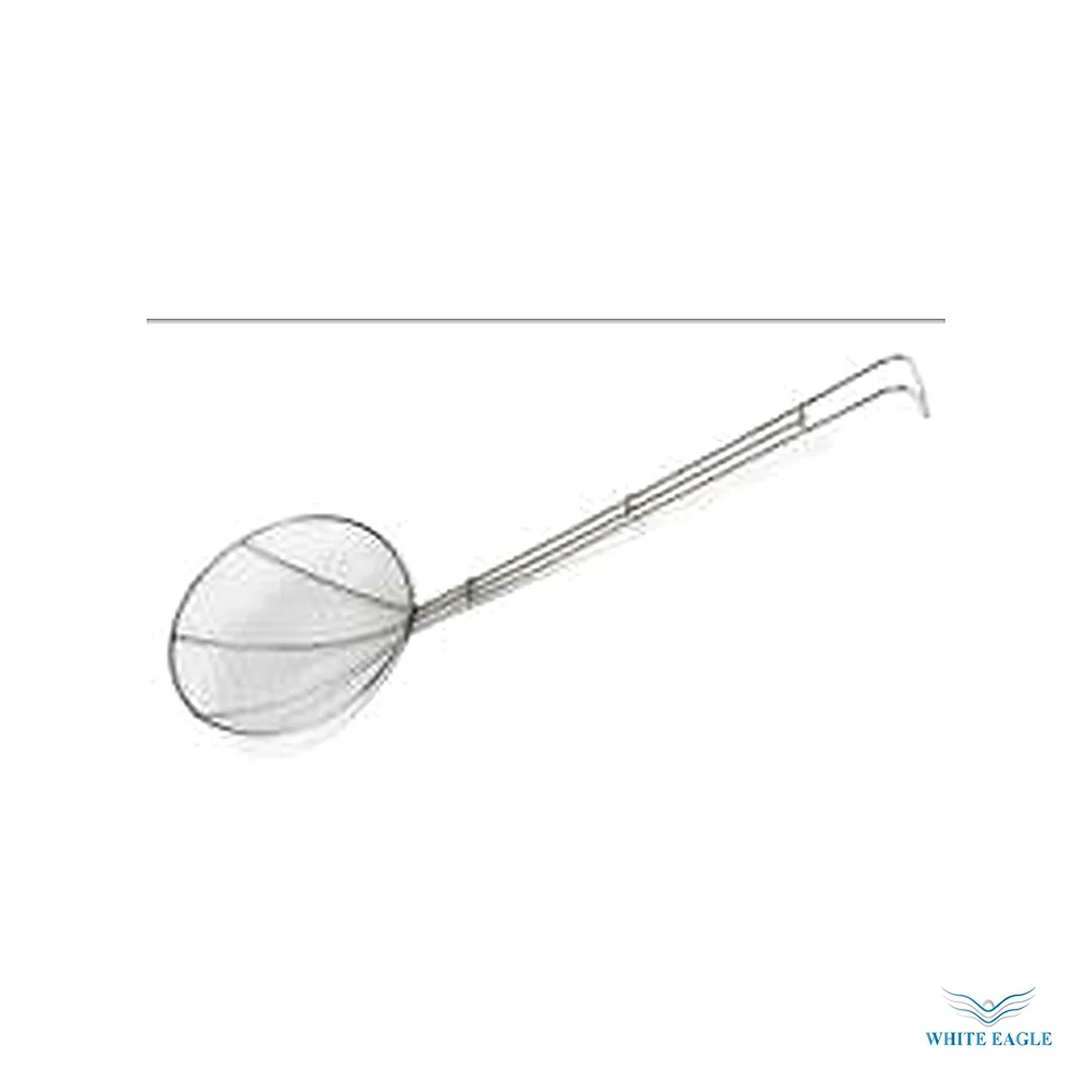 Spiral Wire Skimmer Zigzag hadle - Strainers, Sieves & Colanders from White Eagle Trading Doha Qatar - ادوات مطاعم وفنادق وايت ايجل في قطر