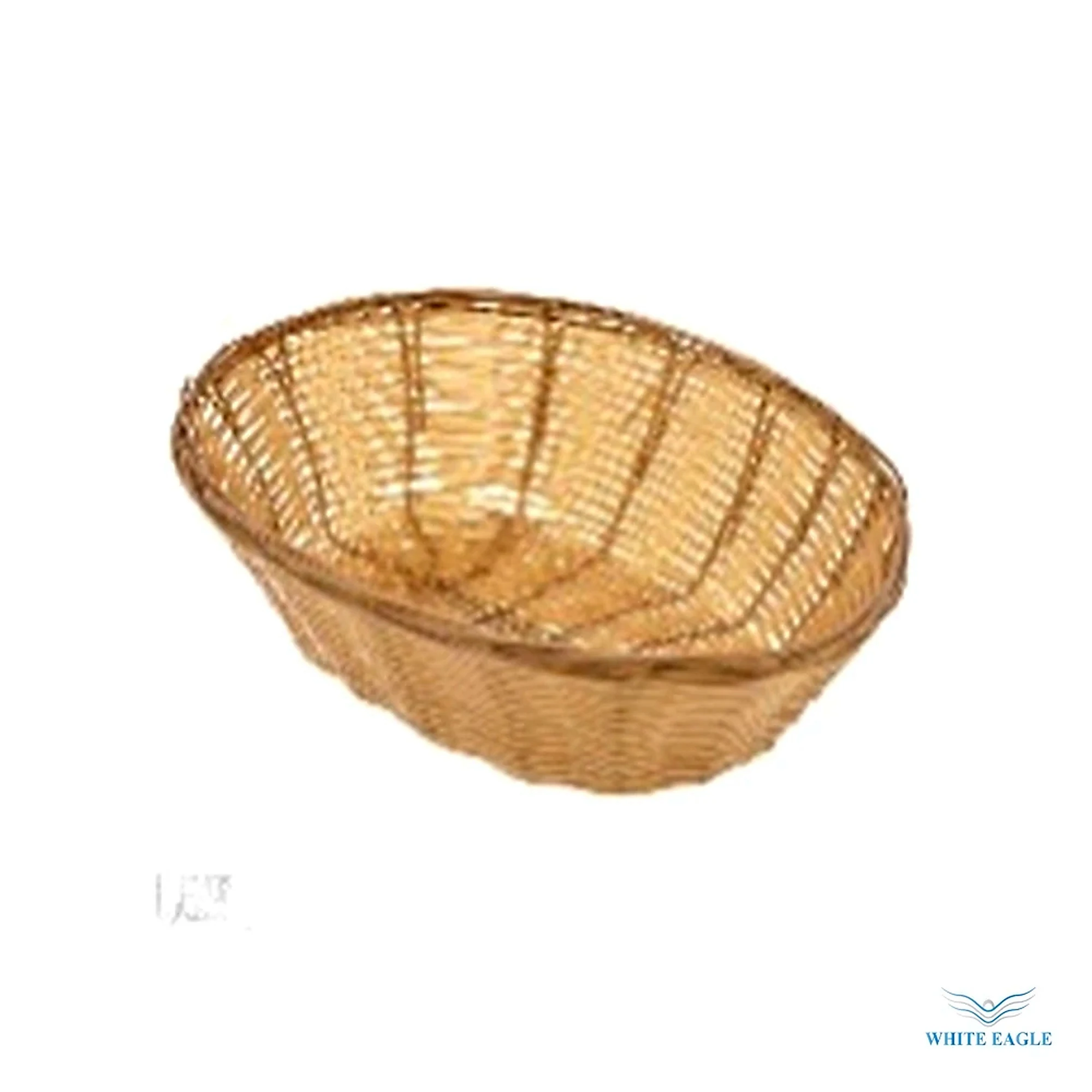 Polypropylene Oval Basket 9x7x3- - Crates, Baskets & Racks from White Eagle Trading Doha Qatar - ادوات مطاعم وفنادق وايت ايجل في قطر