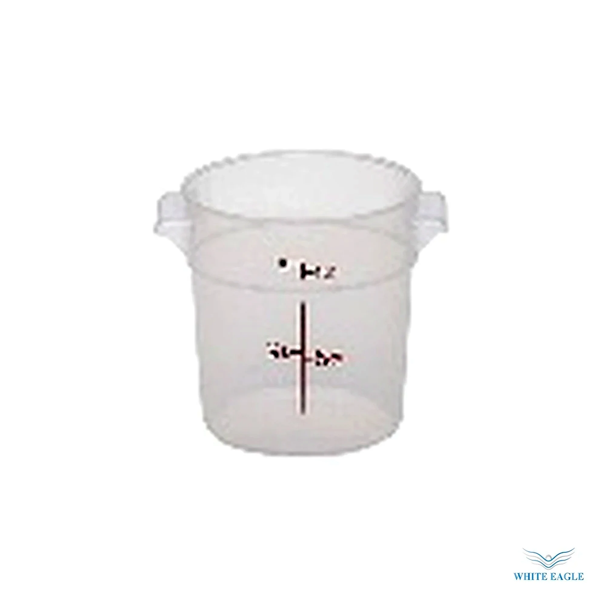 PC Round Food Storage Container 1 Liter - Storage Containers & Food Boxes from White Eagle Trading Doha Qatar - ادوات مطاعم وفنادق وايت ايجل في قطر
