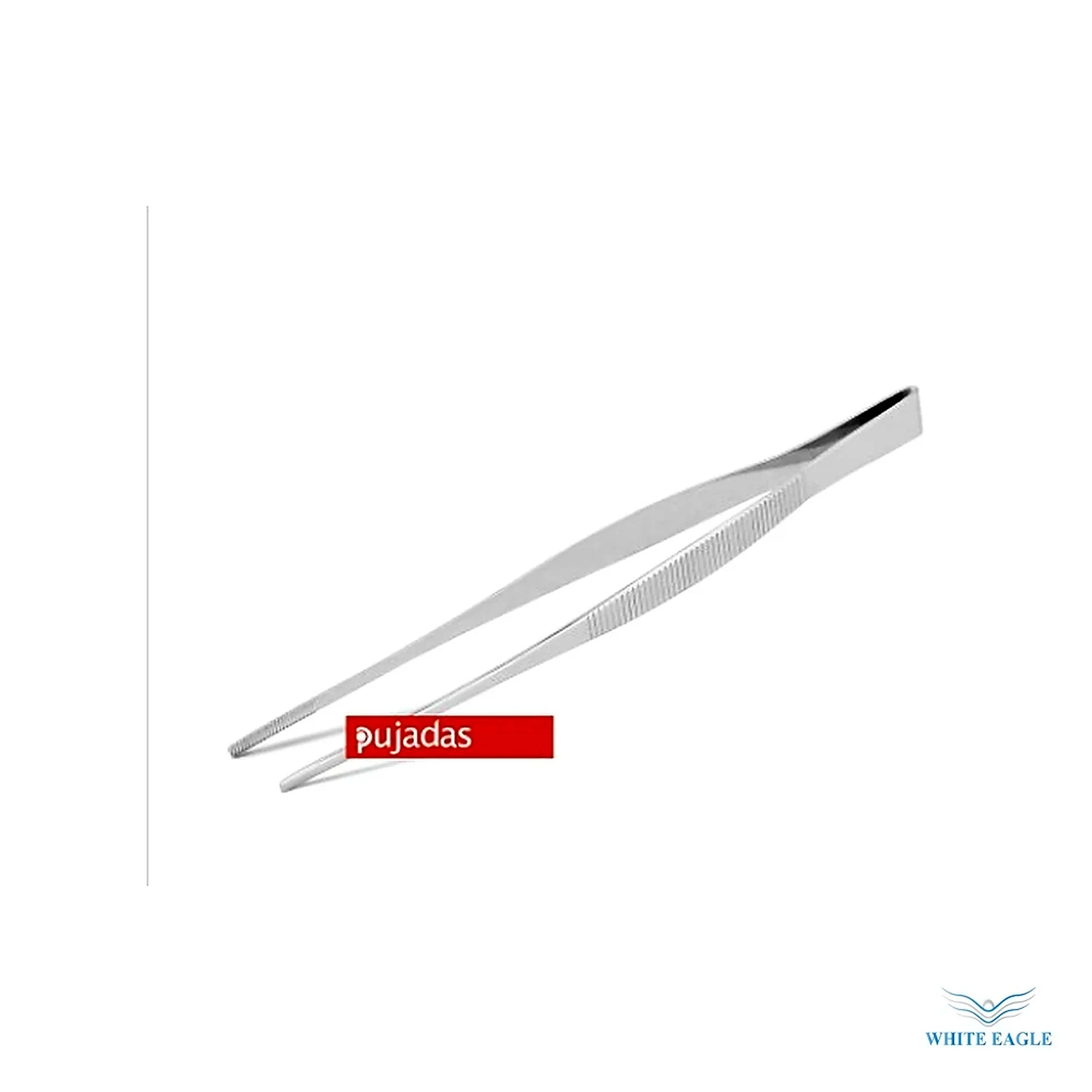 PRECISION TWEEZERS FOR CHEF STAINLESS STEEL 30 CM Brand-Pujadas Made in Spain - Tongs from White Eagle Trading Doha Qatar - ادوات مطاعم وفنادق وايت ايجل في قطر