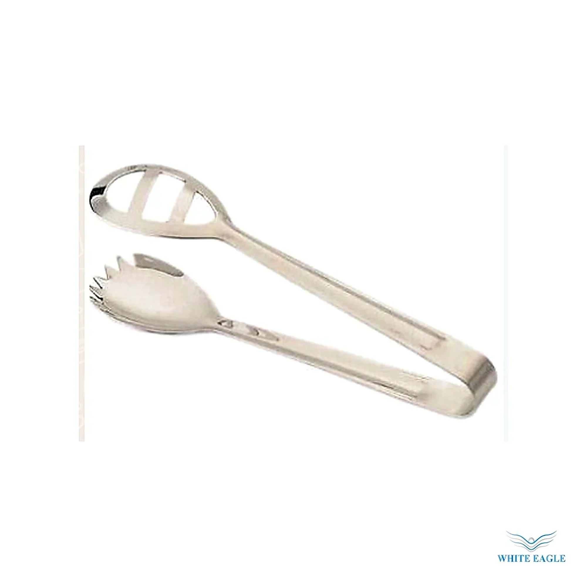 Stainless steel Oval salad Tong - Tongs from White Eagle Trading Doha Qatar - ادوات مطاعم وفنادق وايت ايجل في قطر
