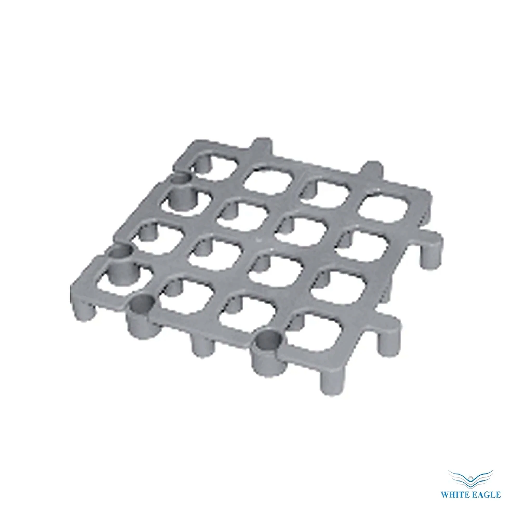 Floor Rack Color Grey Size-33-33-4 cm - Crates, Baskets & Racks from White Eagle Trading Doha Qatar - ادوات مطاعم وفنادق وايت ايجل في قطر