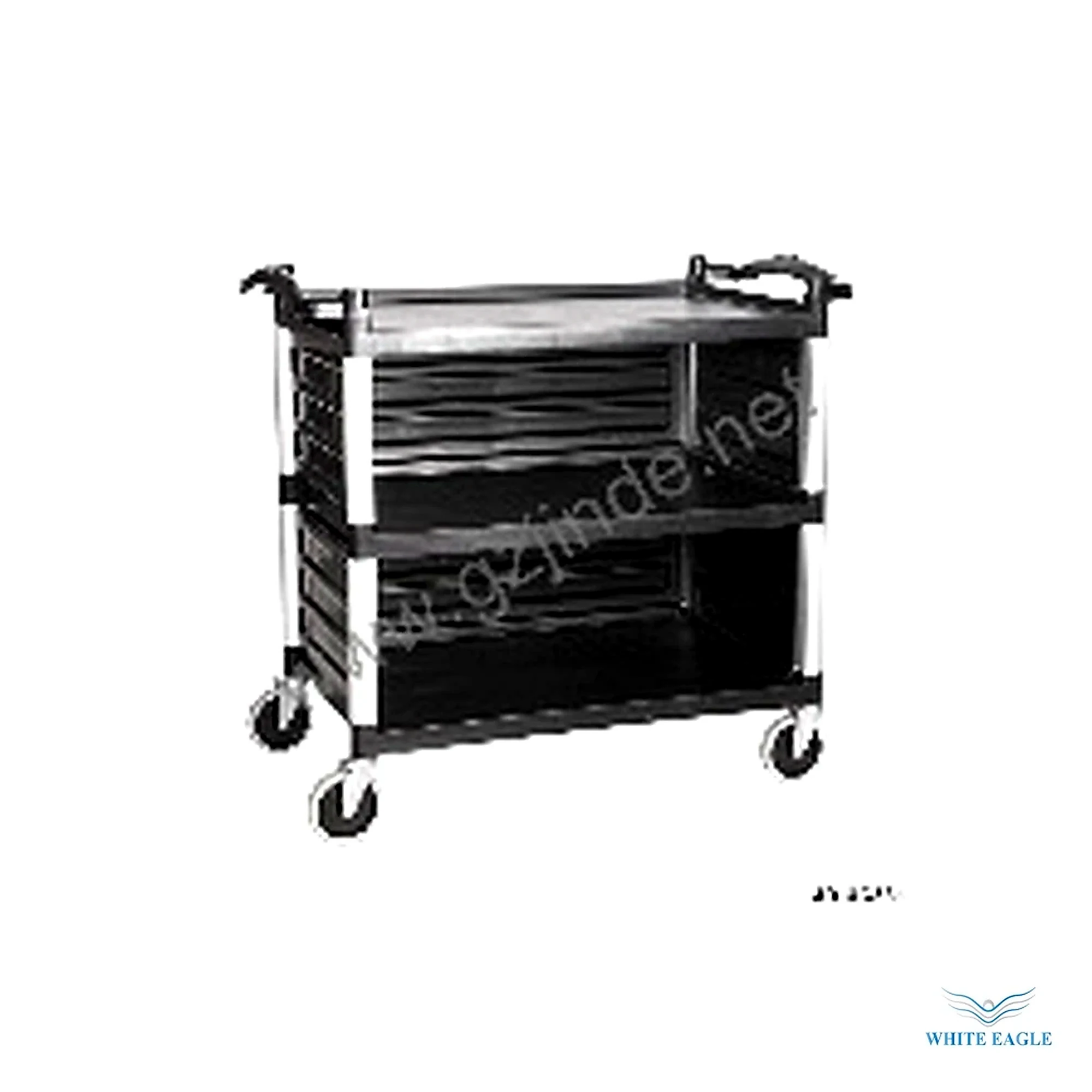3 Layer Enclosed Cart - Ingredient Bins, Drums & Dollies from White Eagle Trading Doha Qatar - ادوات مطاعم وفنادق وايت ايجل في قطر