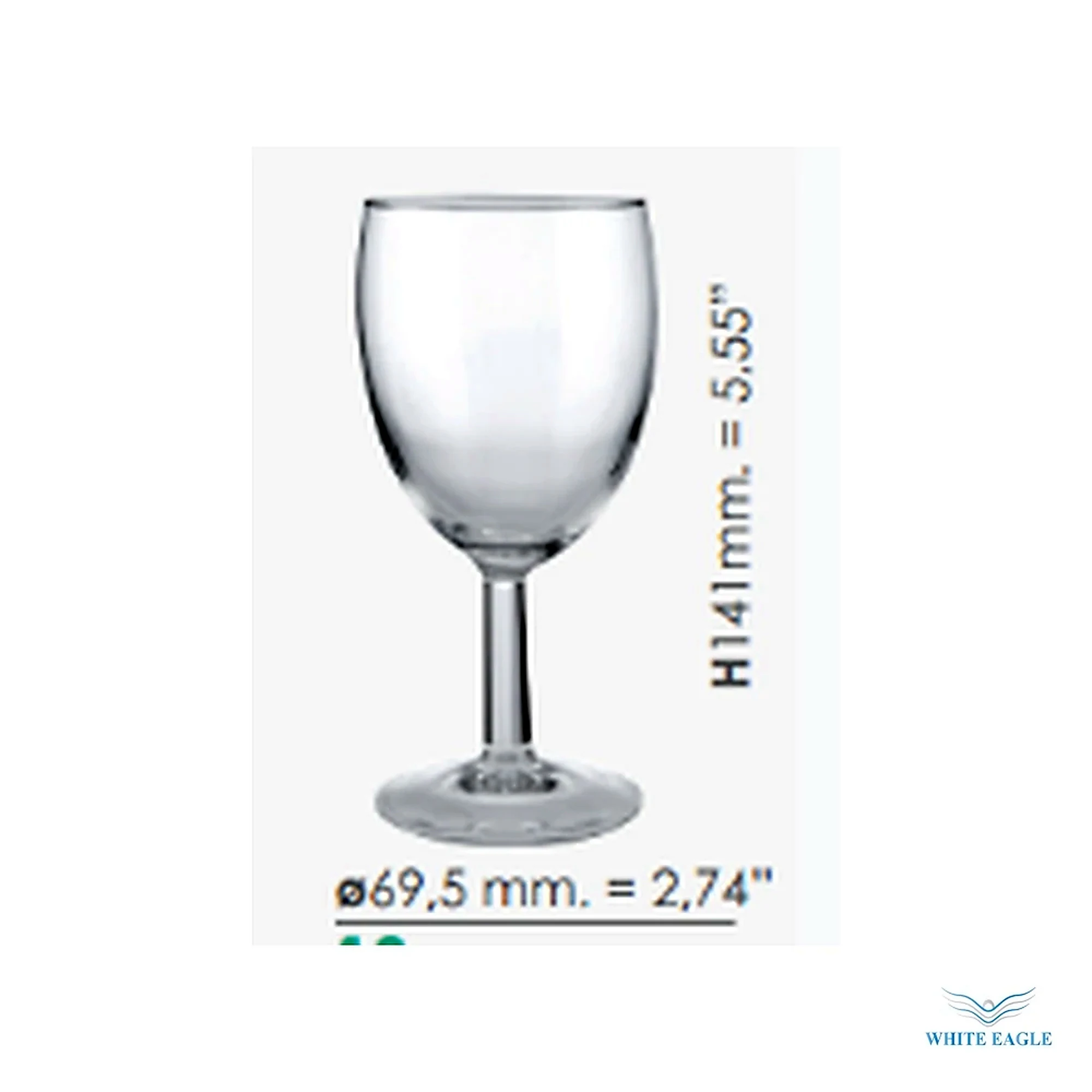 AIREN -T- VAP 19CL - 6 1-4 oz. H141mm 69.5mm Dia. - Wine, Goblet & Stemware from White Eagle Trading Doha Qatar - ادوات مطاعم وفنادق وايت ايجل في قطر