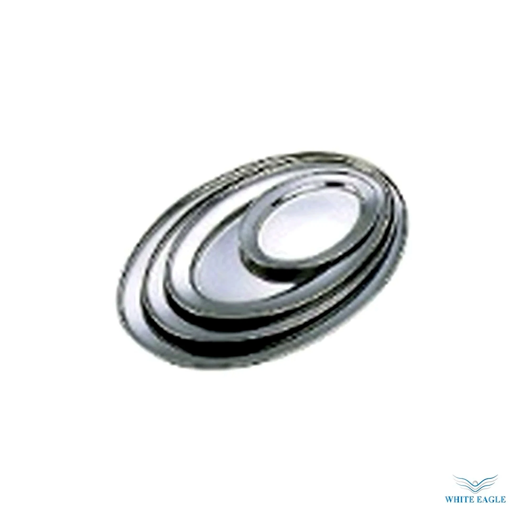 Stainless Steel Oval Platter - Serving Trays & Platters from White Eagle Trading Doha Qatar - ادوات مطاعم وفنادق وايت ايجل في قطر