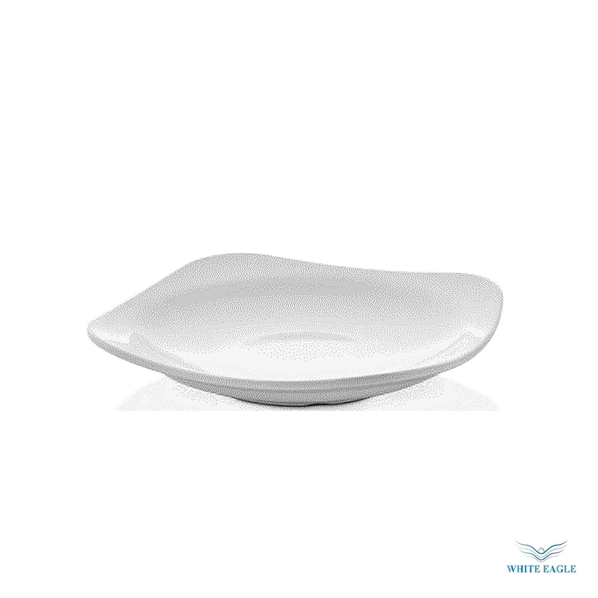 24-24-3.9 cmSquare Deep Plate - Plates from White Eagle Trading Doha Qatar - ادوات مطاعم وفنادق وايت ايجل في قطر