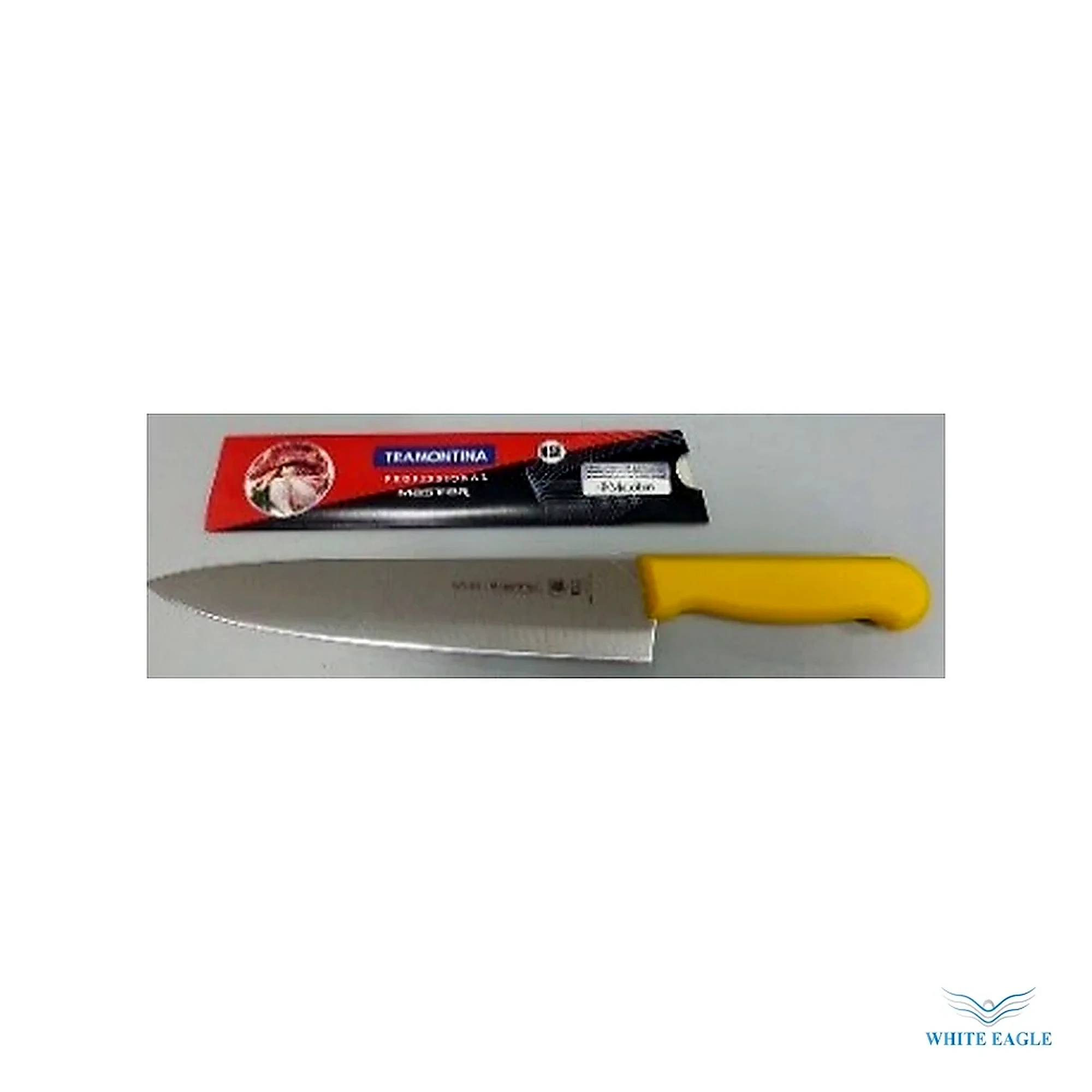 6- Yellow Handle Knife - Chefs knife from White Eagle Trading Doha Qatar - ادوات مطاعم وفنادق وايت ايجل في قطر