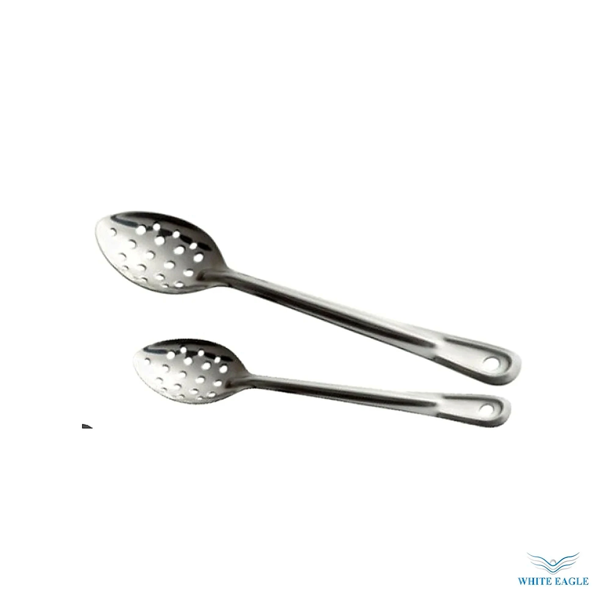 Perforated Service Spoon 13- (Thickness-1.45mm) - Ice Buckets, Tongs & Scoops from White Eagle Trading Doha Qatar - ادوات مطاعم وفنادق وايت ايجل في قطر