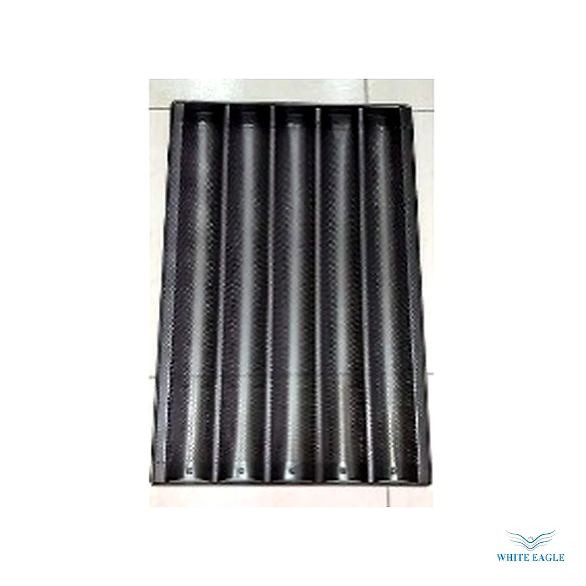 Non Stick Baguette Tray 5 Slots (Size-60-40 cm - Pastry Cutters & Molds from White Eagle Trading Doha Qatar - ادوات مطاعم وفنادق وايت ايجل في قطر