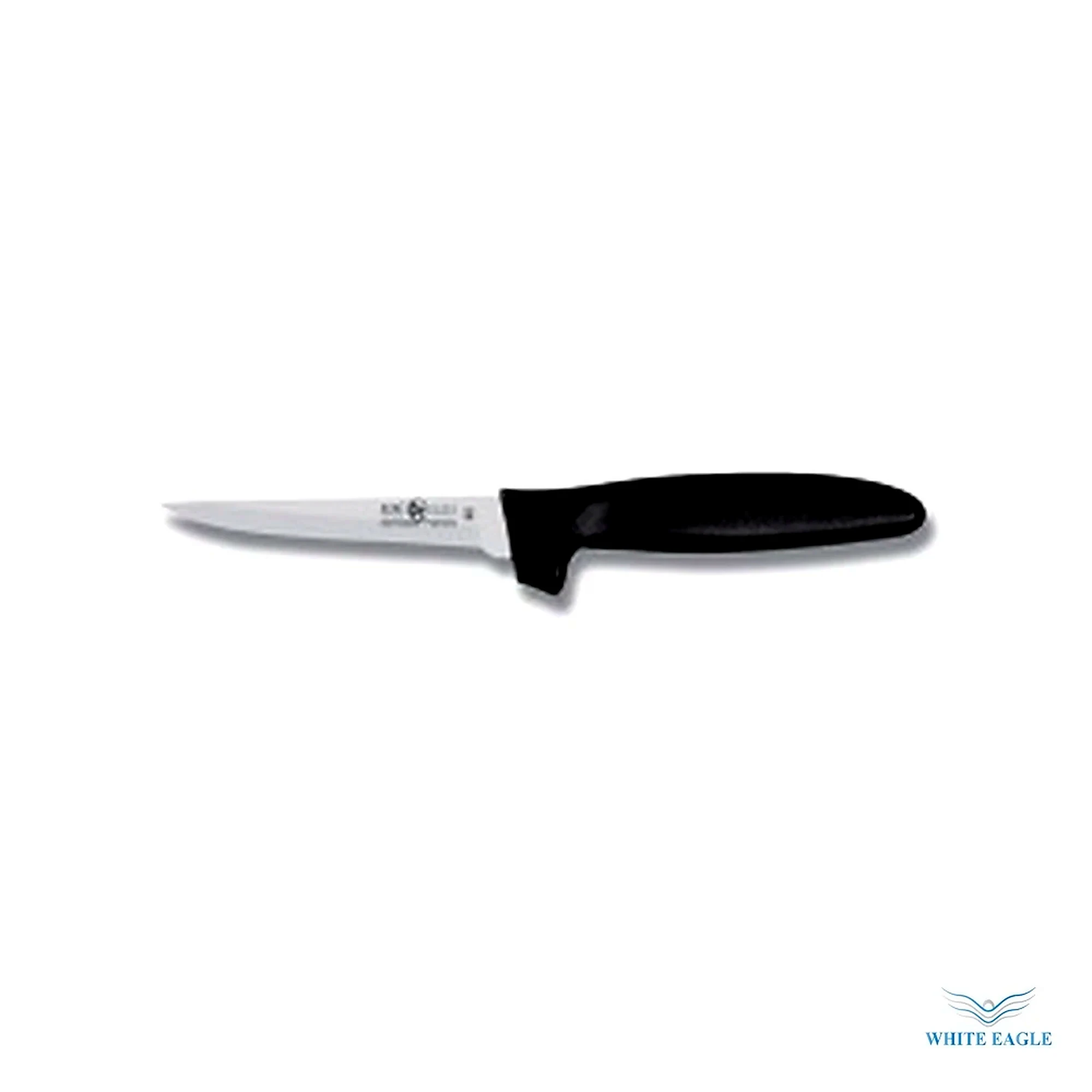 Chicken Poultry Knife Black Handle 10 cm - Boning, Butcher & Carving Knives from White Eagle Trading Doha Qatar - ادوات مطاعم وفنادق وايت ايجل في قطر