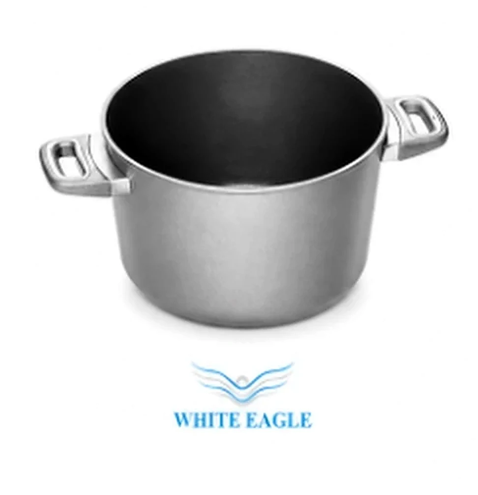 up Induction Stock Pot 26 x 15 cm with 2 side handle Materials-LOTAN - Pots & Stock Pots from White Eagle Trading Doha Qatar - ادوات مطاعم وفنادق وايت ايجل في قطر