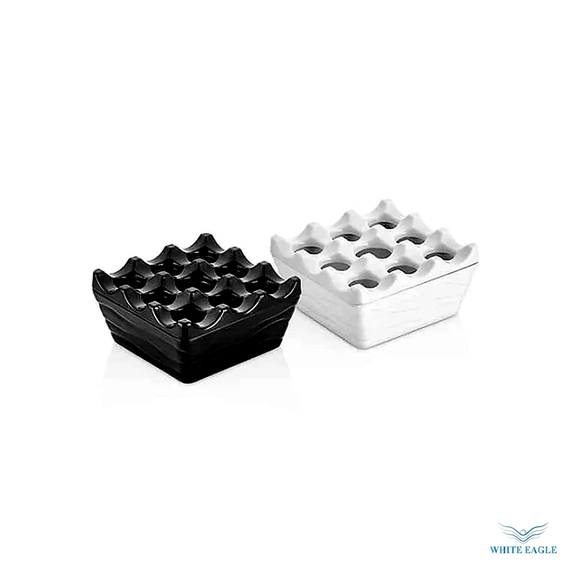 9-9-4.5CM Karo Ashtray - Plates from White Eagle Trading Doha Qatar - ادوات مطاعم وفنادق وايت ايجل في قطر