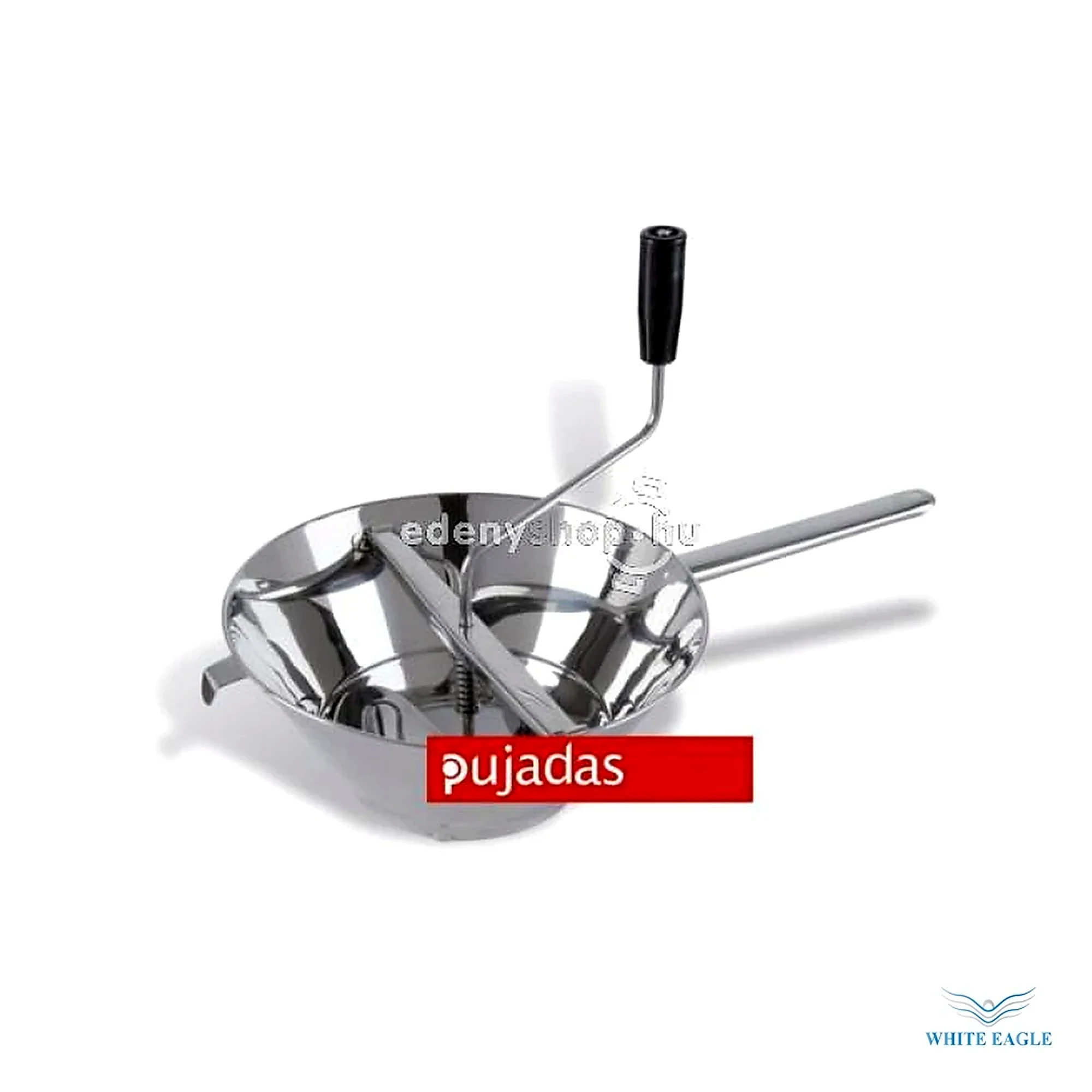 SS Violet Vegetable Sieve, Diameter 30 cm Diameter 30 cm Diameter 14.5 cm filter With 2 St-steel interchangeable cutters Brand- Pujadas Made in Spain - Strainers, Sieves & Colanders from White Eagle Trading Doha Qatar - ادوات مطاعم وفنادق وايت ايجل في قطر