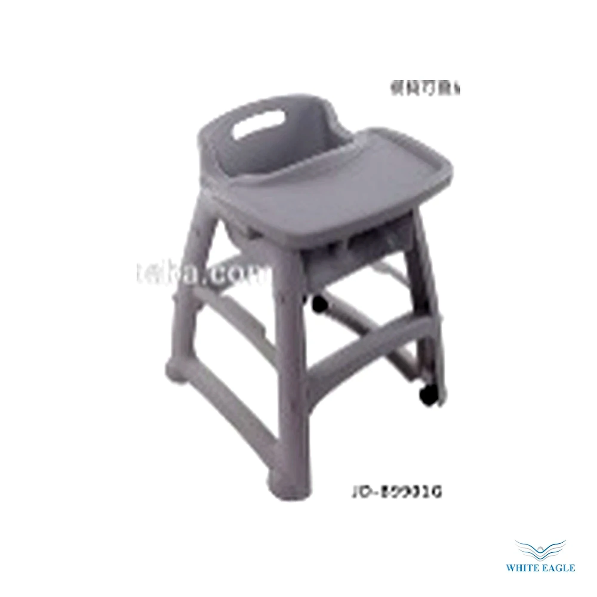 Dinner Chair,Grey with Tray - Serving Trays & Platters from White Eagle Trading Doha Qatar - ادوات مطاعم وفنادق وايت ايجل في قطر
