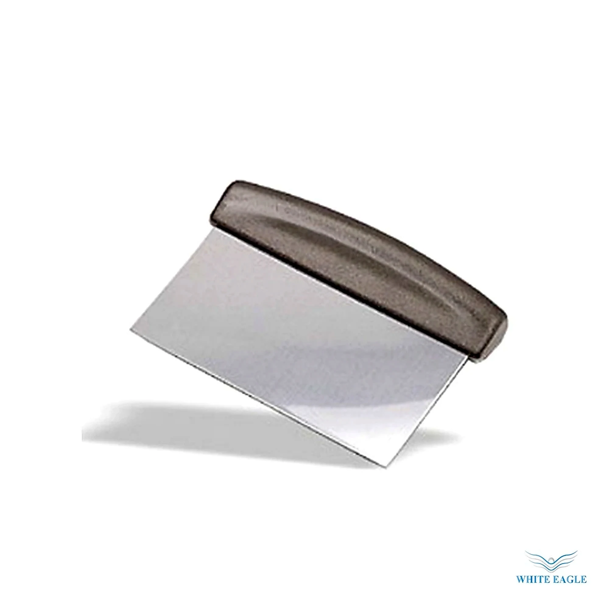Scraper Stainless Steel 304 Flexible ABS Handle 15 x 7.5 CM Brand-Pujadas Made in Spain - Whisks, Spatulas & Scrapers from White Eagle Trading Doha Qatar - ادوات مطاعم وفنادق وايت ايجل في قطر