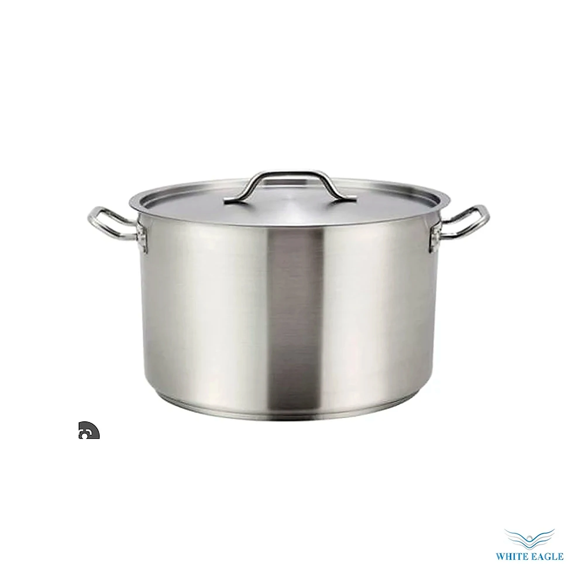 Casserole Pot w- Lid 280-95mm Cap- 5.6 liters - Saucepans & Casseroles from White Eagle Trading Doha Qatar - ادوات مطاعم وفنادق وايت ايجل في قطر