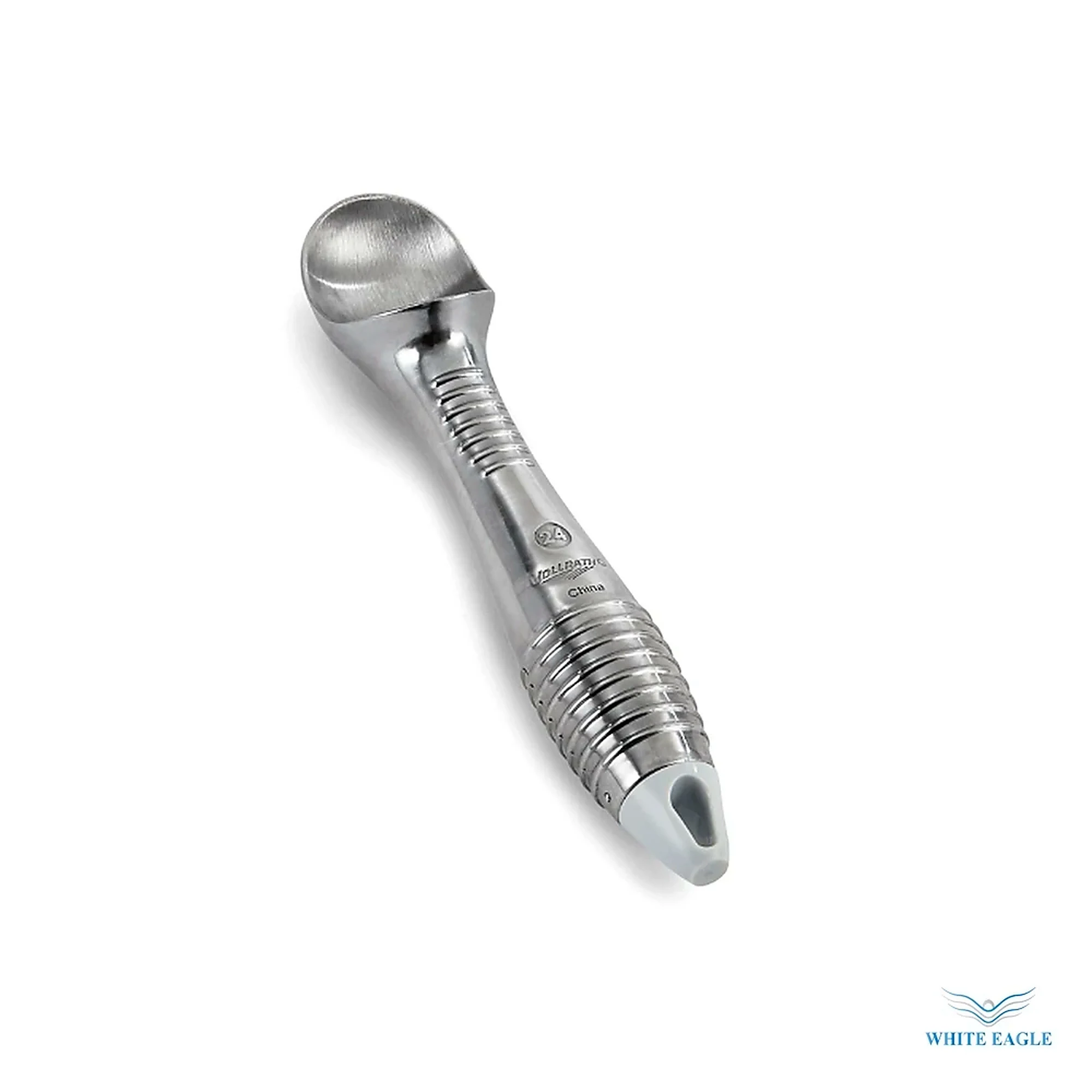 Ice Cream Scoop #24 Bol- 3.7cm L- 19cm Mlts- 29.6 - 1.5oz Color Silver - Measuring Jugs, Scoops & Funnels from White Eagle Trading Doha Qatar - ادوات مطاعم وفنادق وايت ايجل في قطر