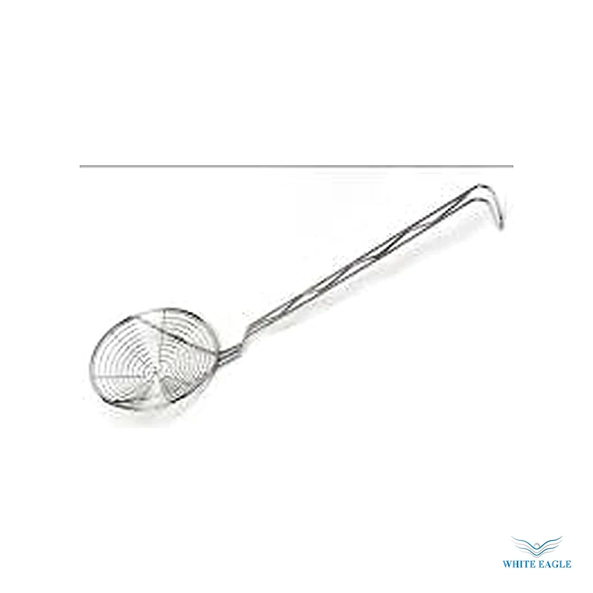 Stainless Steel Wire Skimmer Zigzag Handle - Strainers, Sieves & Colanders from White Eagle Trading Doha Qatar - ادوات مطاعم وفنادق وايت ايجل في قطر