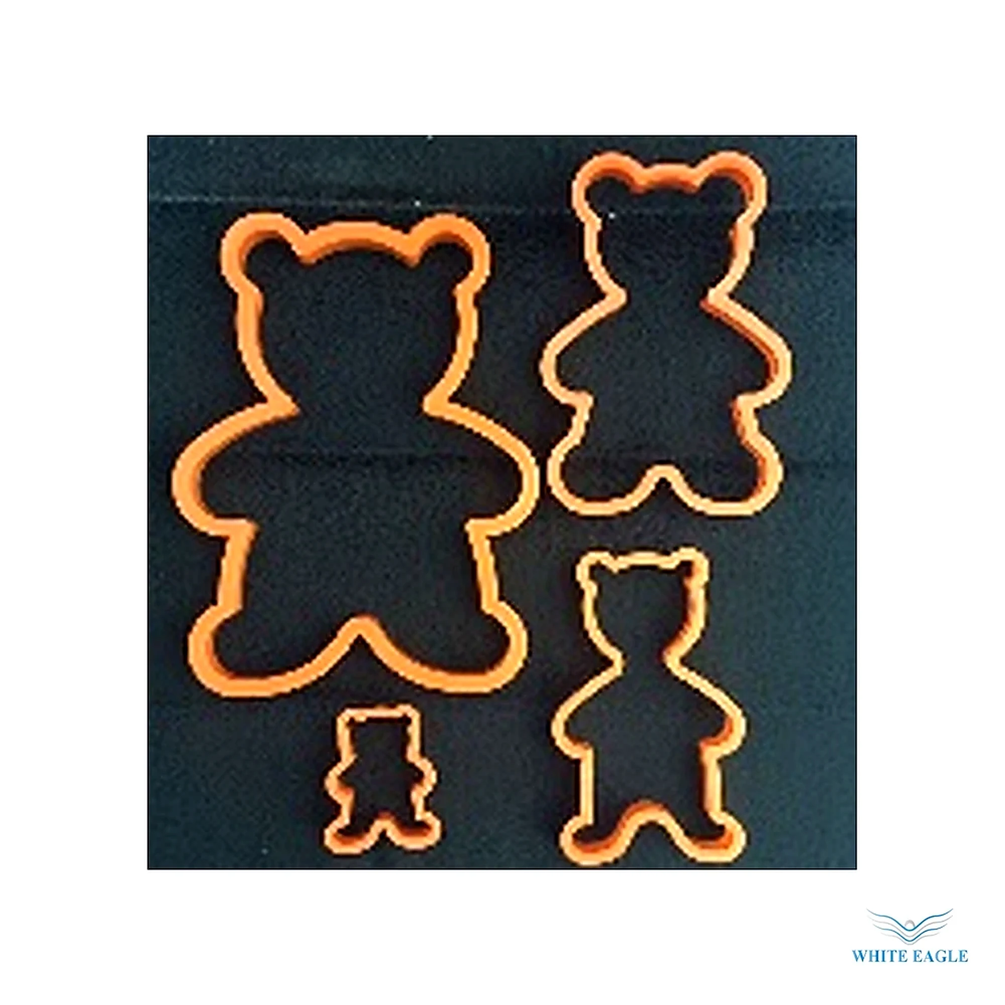4-PIECES COOKIE CUTTER 2 - Pastry Cutters & Molds from White Eagle Trading Doha Qatar - ادوات مطاعم وفنادق وايت ايجل في قطر