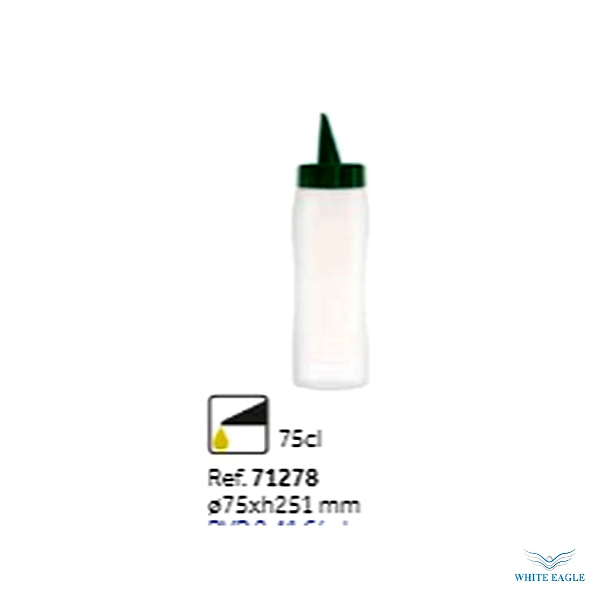 Oil Dispenser 75 cl - Bottles & Squeeze Dispensers from White Eagle Trading Doha Qatar - ادوات مطاعم وفنادق وايت ايجل في قطر