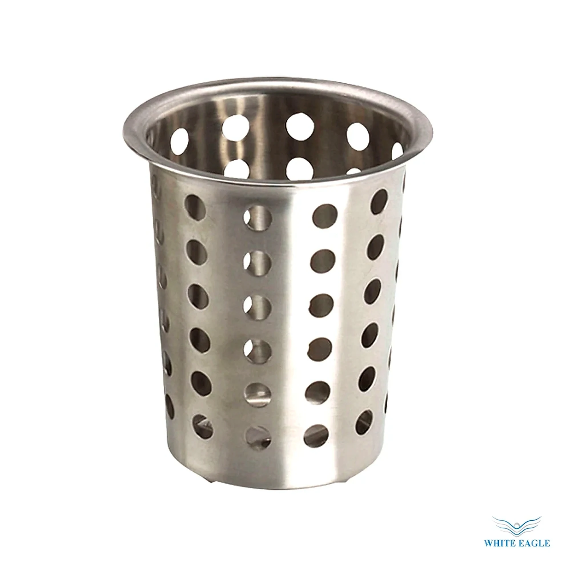 Stainless Steel Cutlery Cylinder - Holders & Organizers from White Eagle Trading Doha Qatar - ادوات مطاعم وفنادق وايت ايجل في قطر