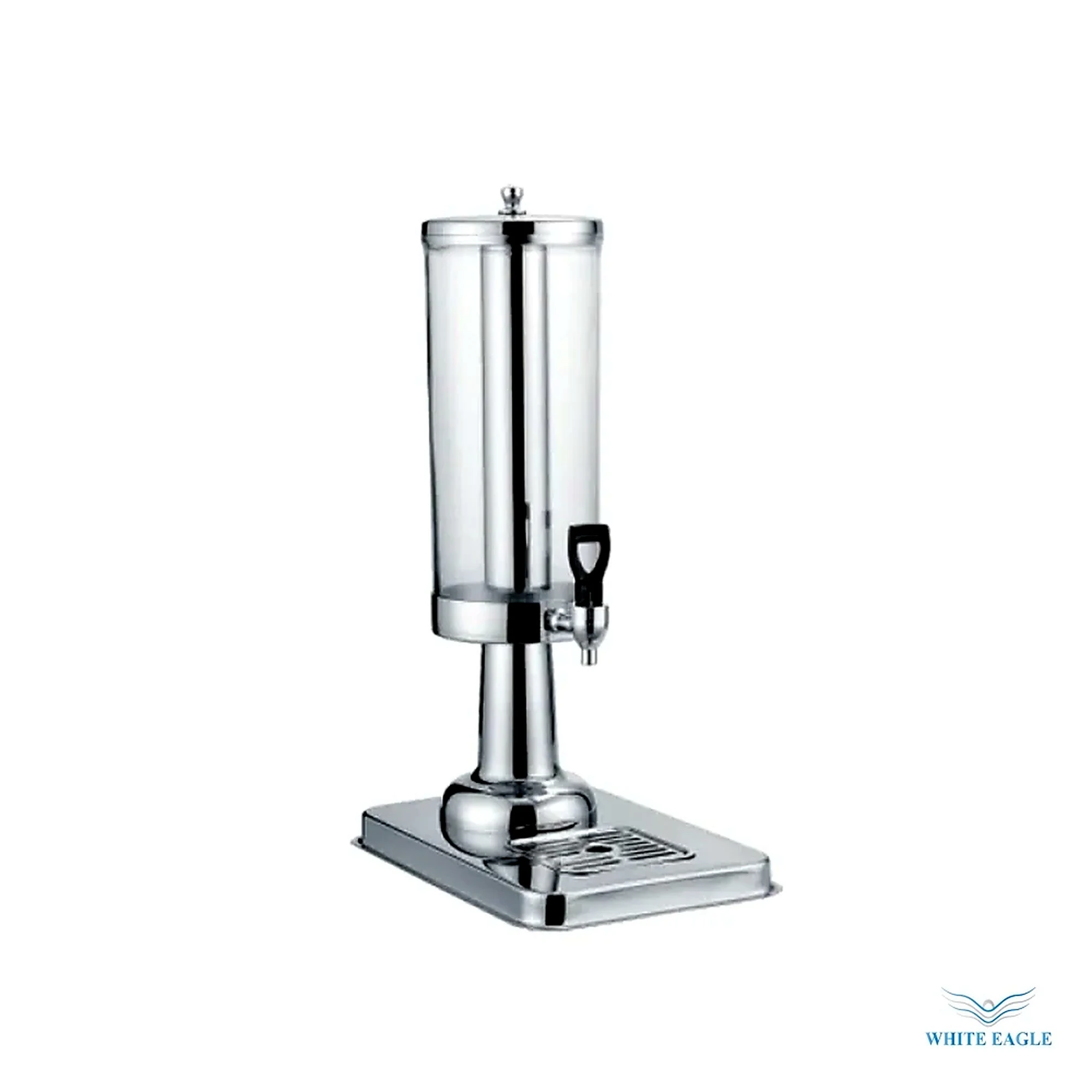 Columnar Single Juice Dispenser Stainless Steel Capacity 3 Liter - Buffet Beverage & Cereal Dispensers from White Eagle Trading Doha Qatar - ادوات مطاعم وفنادق وايت ايجل في قطر