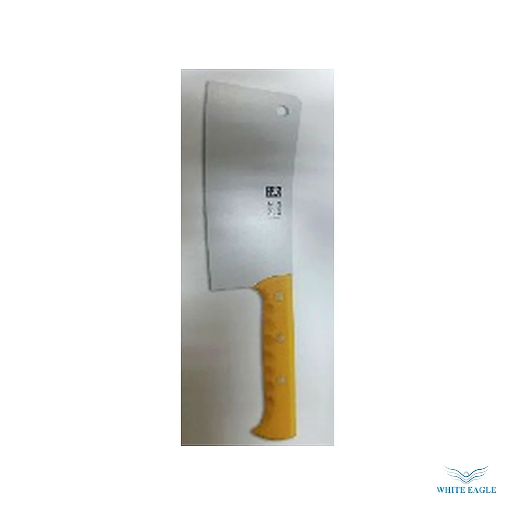 Cleaver Yellow Handle 20 cm - Chefs knife from White Eagle Trading Doha Qatar - ادوات مطاعم وفنادق وايت ايجل في قطر