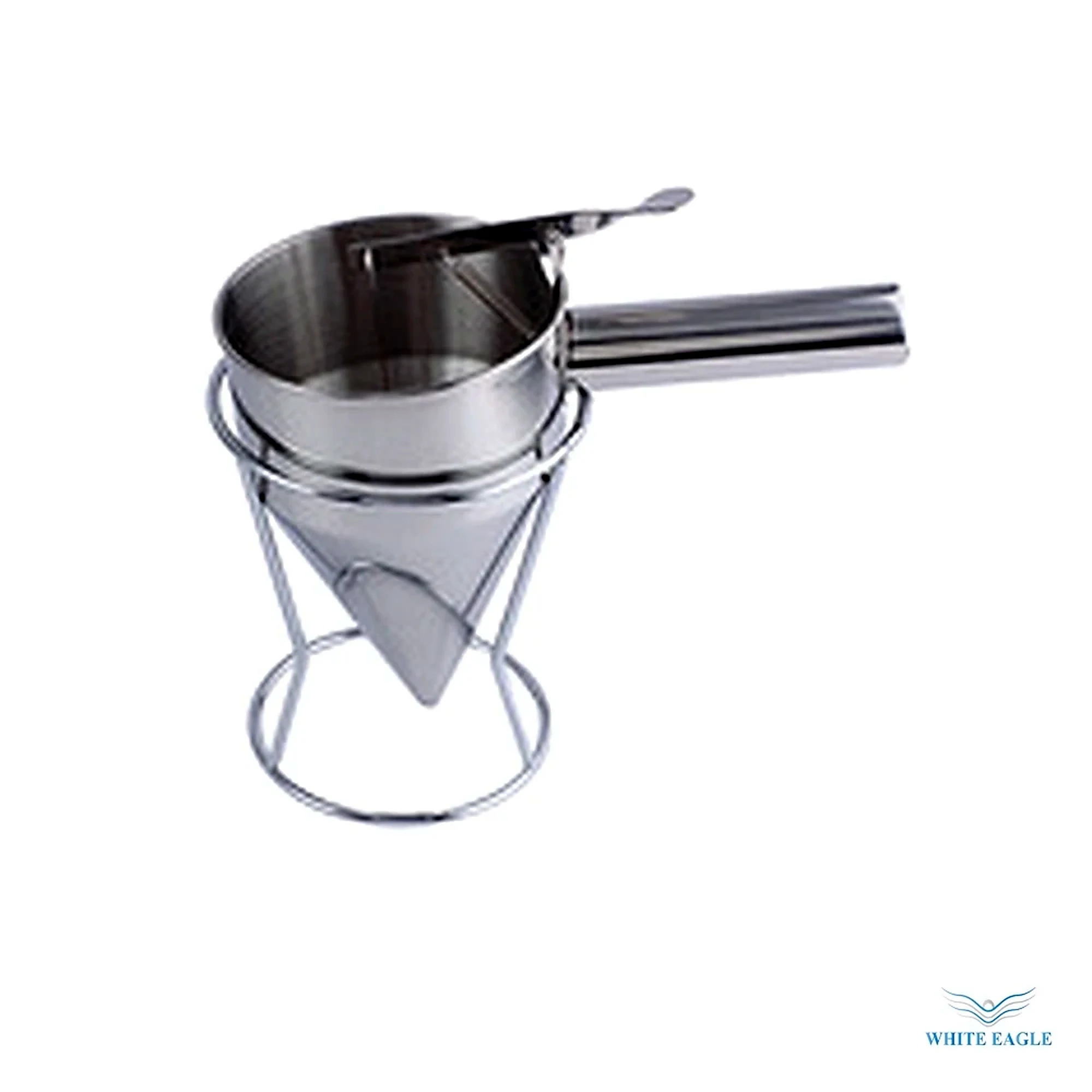 Stainless Steel Pastry Funnel Stand - Cake Tools & Stands from White Eagle Trading Doha Qatar - ادوات مطاعم وفنادق وايت ايجل في قطر