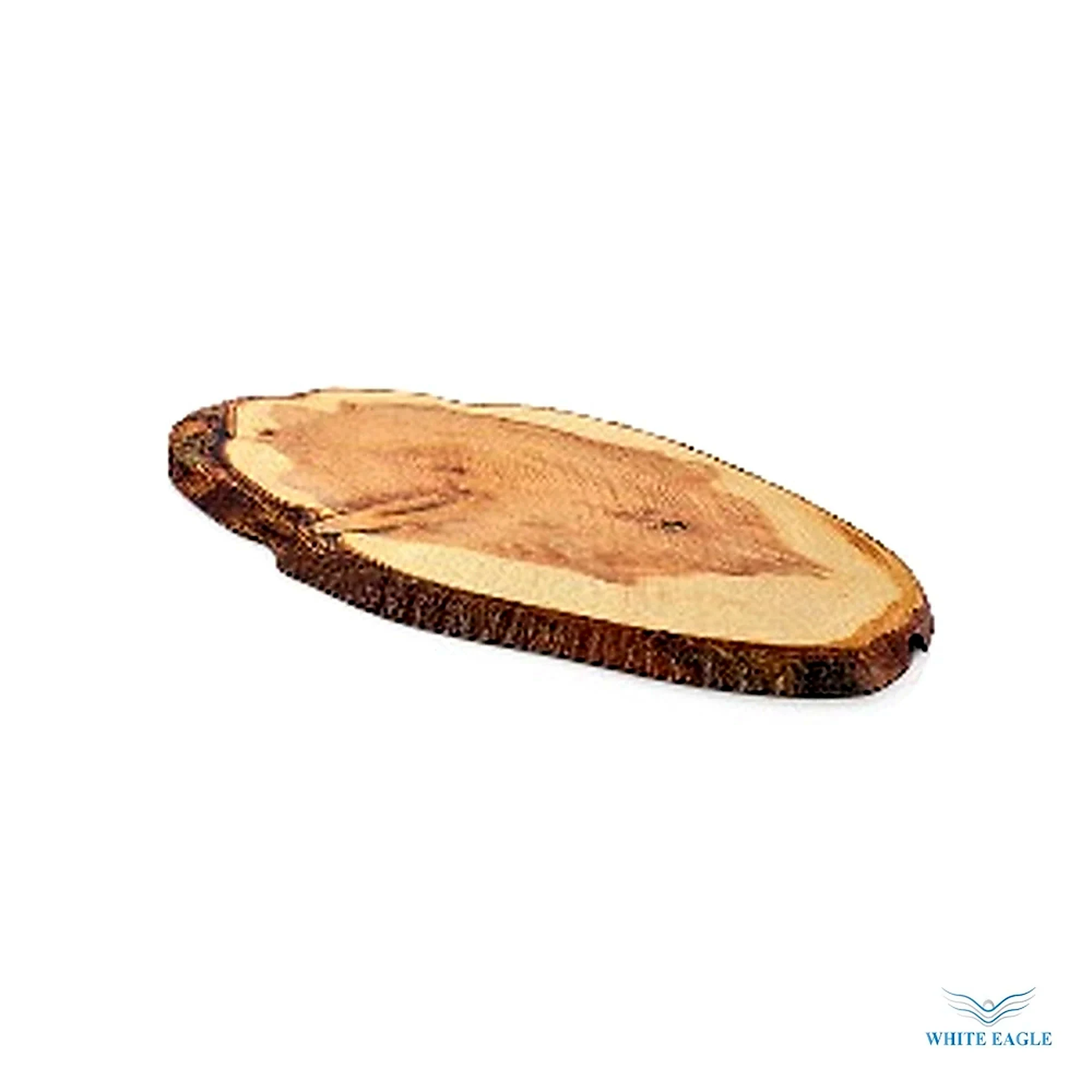 Wood Effect Oval Board Size-53-27 cm - Plates from White Eagle Trading Doha Qatar - ادوات مطاعم وفنادق وايت ايجل في قطر