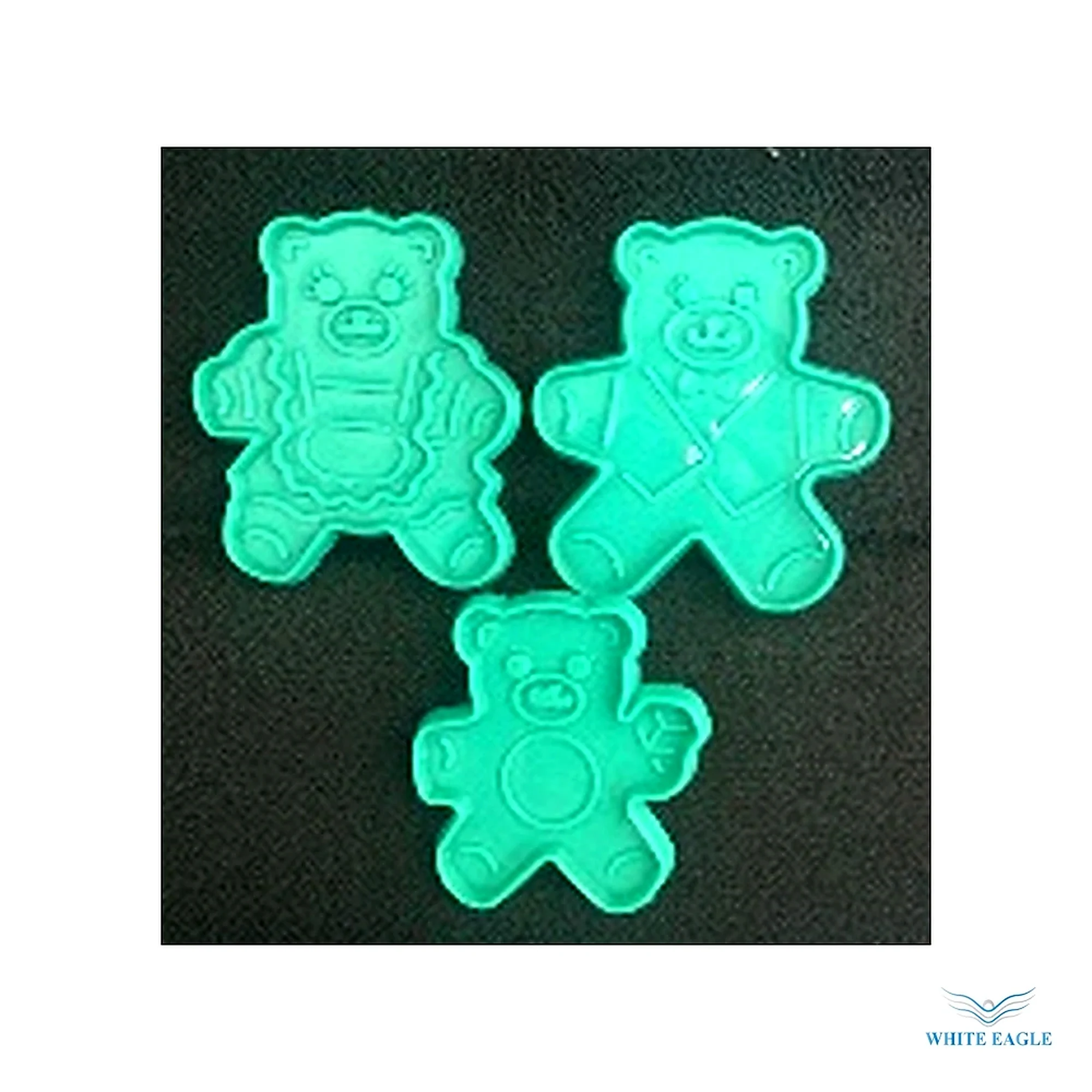 3-PIECES COOKIE CUTTER - Pastry Cutters & Molds from White Eagle Trading Doha Qatar - ادوات مطاعم وفنادق وايت ايجل في قطر