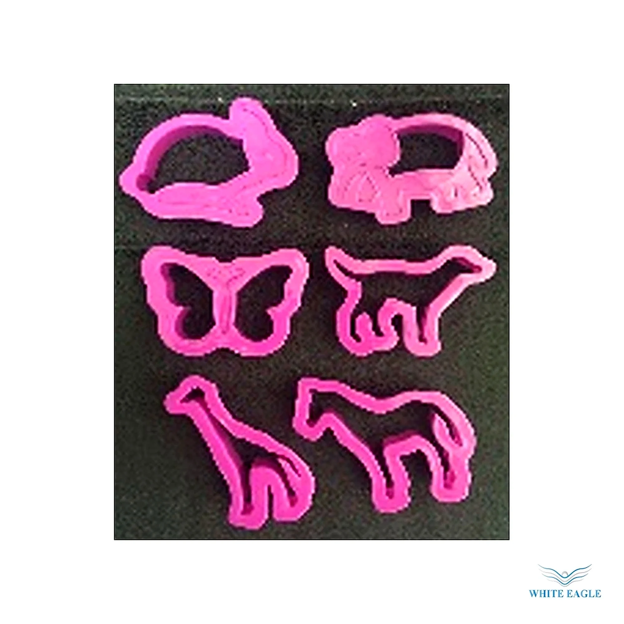 6- PIECES COOKIE CUTTER - Pastry Cutters & Molds from White Eagle Trading Doha Qatar - ادوات مطاعم وفنادق وايت ايجل في قطر