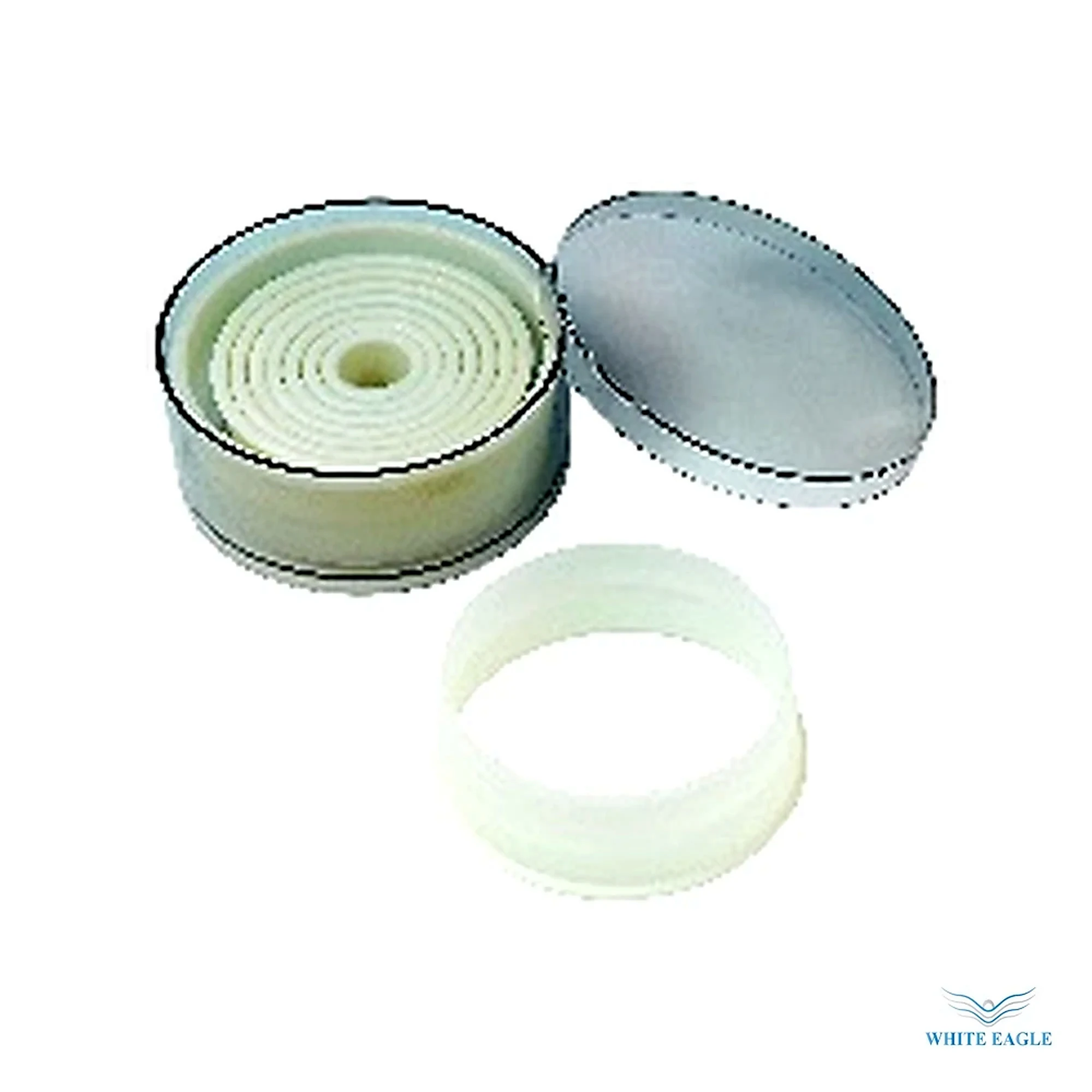 PP Round Cutter Plain 9 pcs - Pastry Cutters & Molds from White Eagle Trading Doha Qatar - ادوات مطاعم وفنادق وايت ايجل في قطر