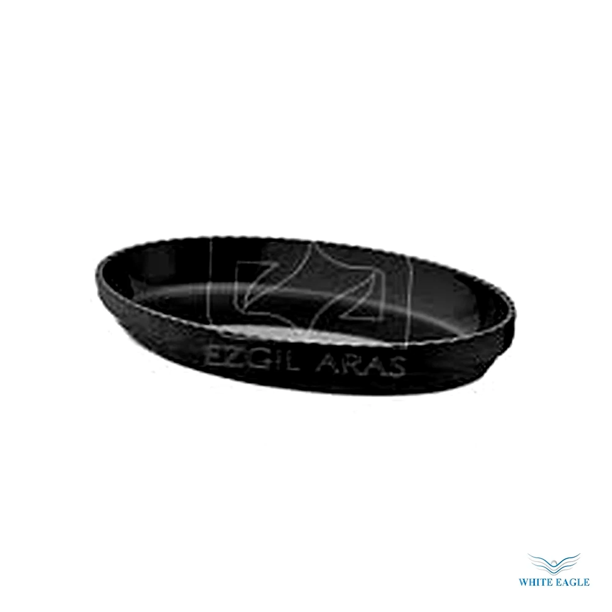OVAL OLIE 40 X 35 X 5.5 CM - Plates from White Eagle Trading Doha Qatar - ادوات مطاعم وفنادق وايت ايجل في قطر