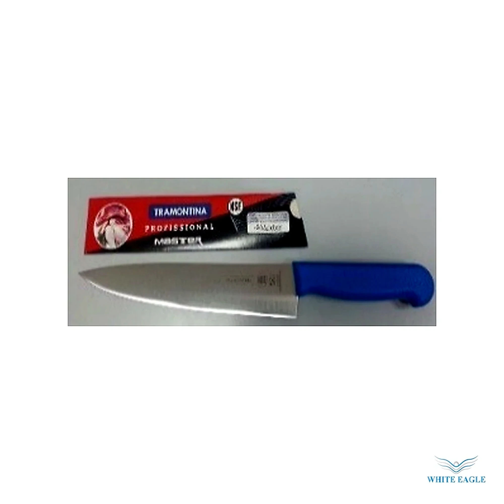 6- Blue Handle Knife - Chefs knife from White Eagle Trading Doha Qatar - ادوات مطاعم وفنادق وايت ايجل في قطر