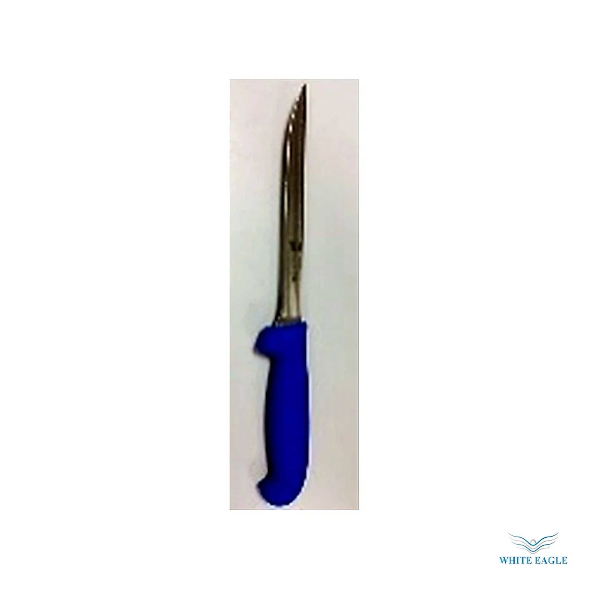 Fish Filleting Knife 20 cm Blue Handle - Boning, Butcher & Carving Knives from White Eagle Trading Doha Qatar - ادوات مطاعم وفنادق وايت ايجل في قطر