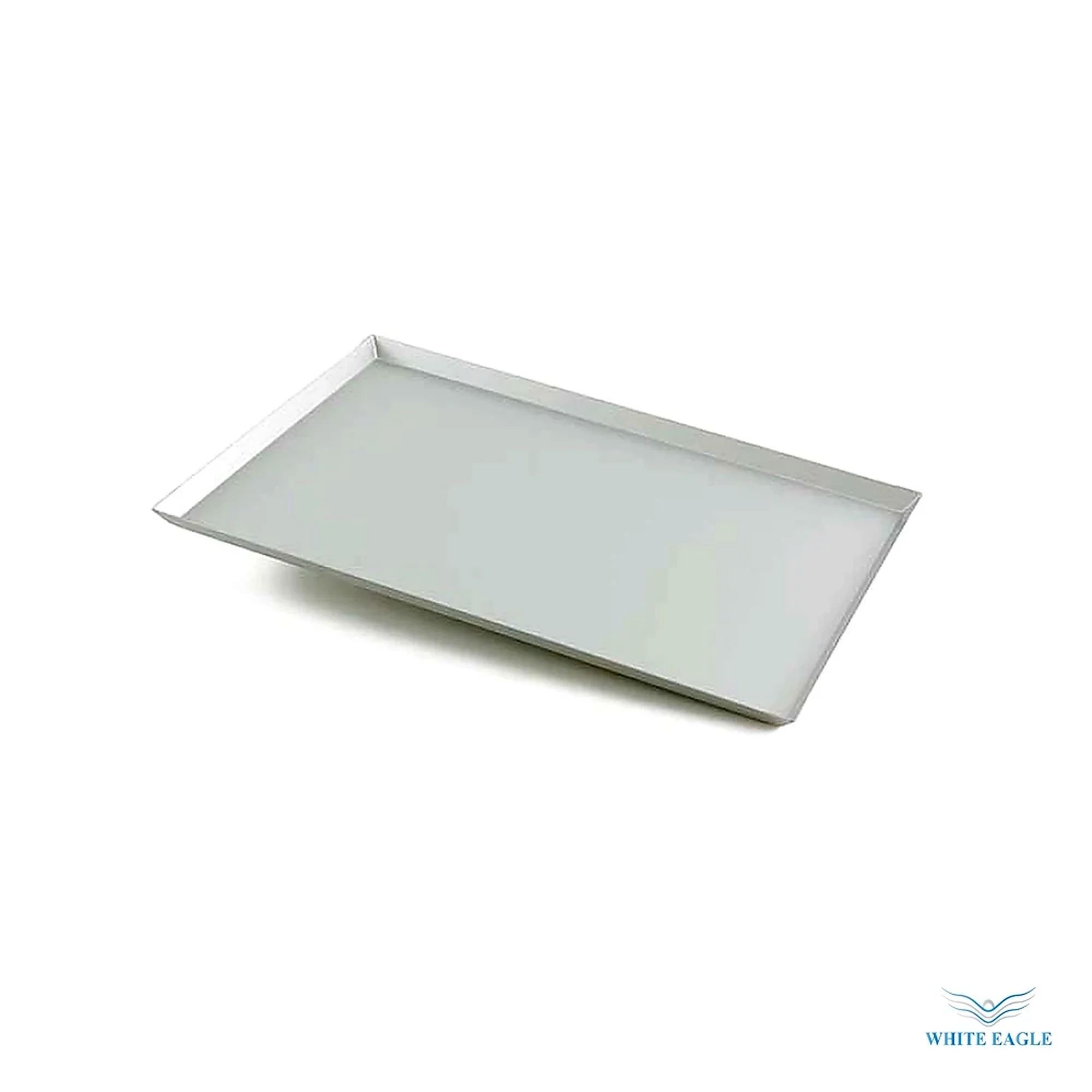 Bevel Angle Aluminum Baking Tray 60-40-2 cm (0.2mm thickness with anodized - Pastry Cutters & Molds from White Eagle Trading Doha Qatar - ادوات مطاعم وفنادق وايت ايجل في قطر